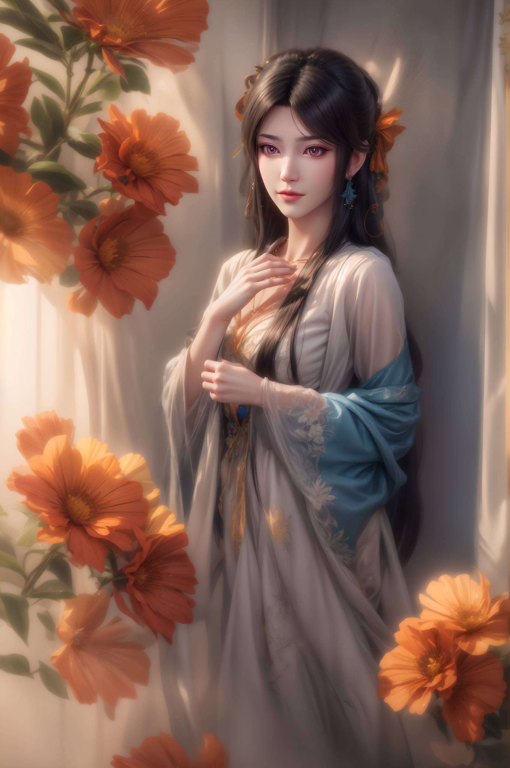 成为了无数粉丝心中的桌面必备这位国漫界的女神