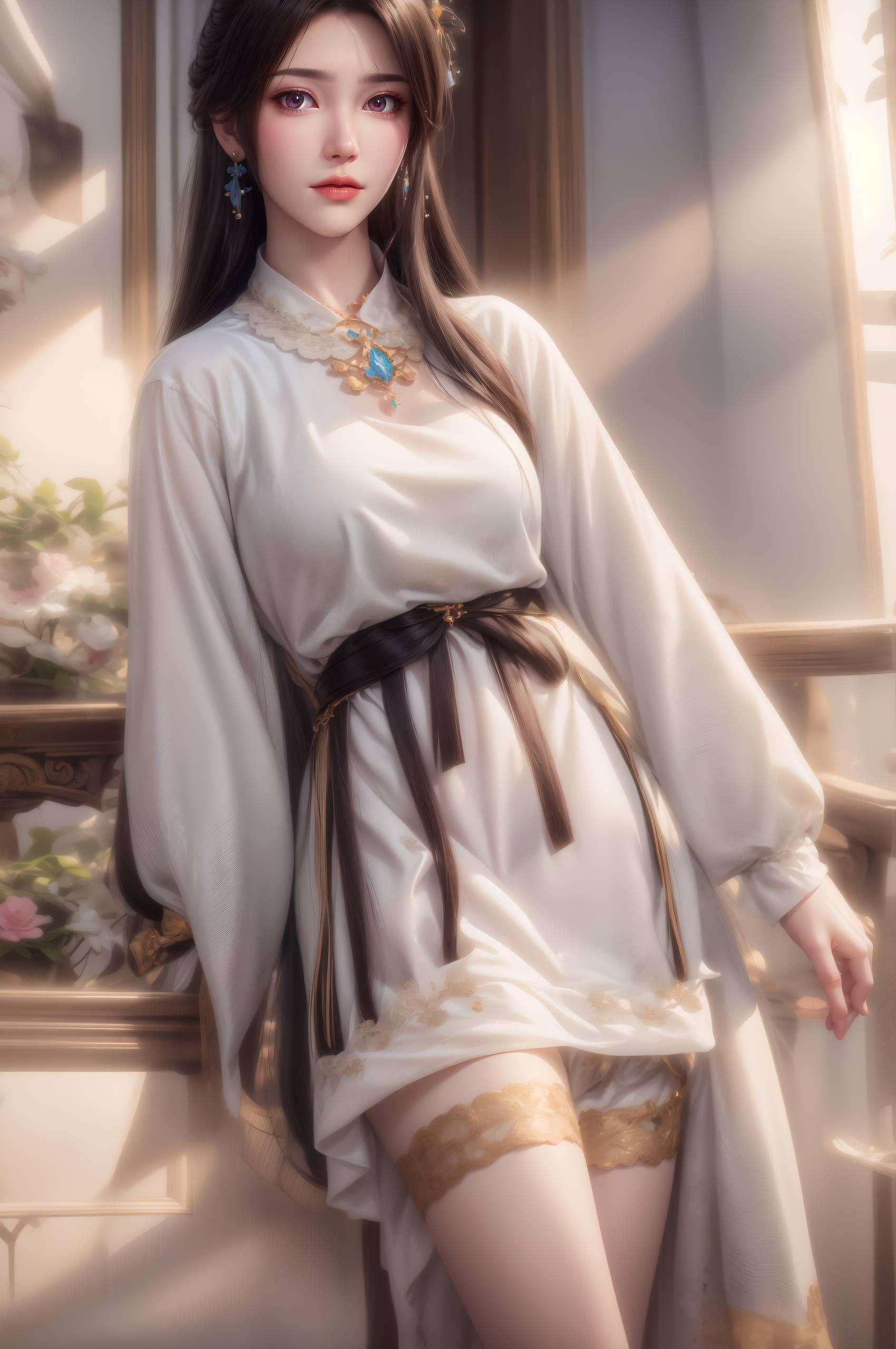 可是元尊世界里最闪耀的存在哦！她的眼神里藏着无尽智慧夭夭女神驾到