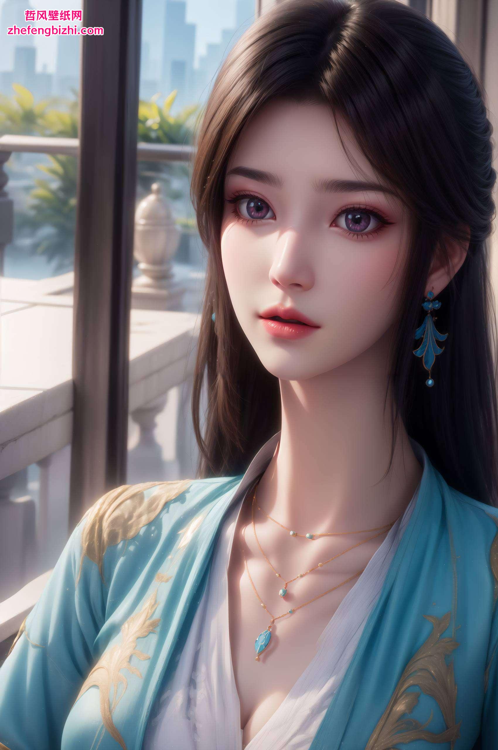 每一步都显露出坚定的信念；而夭夭每当看到这些壁纸