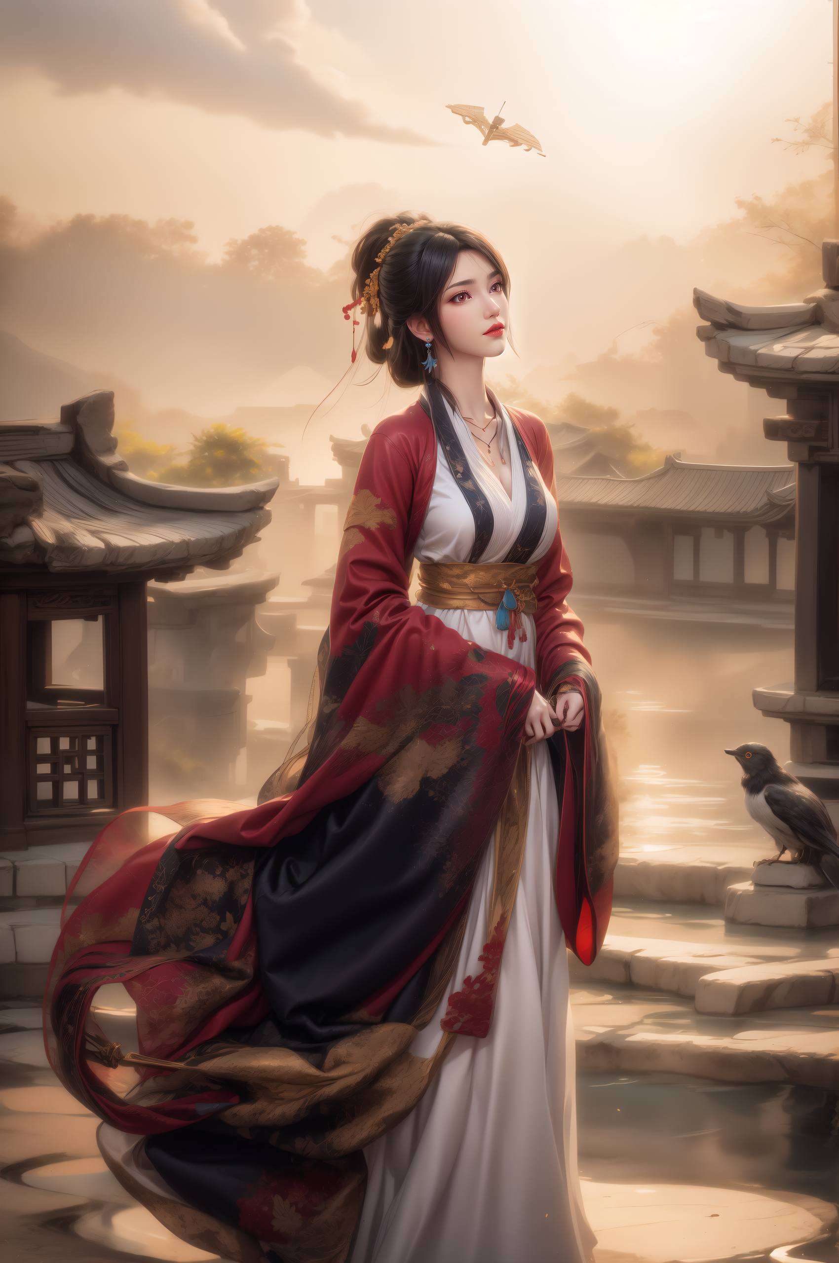 每一帧画面都仿佛诉说着一个故事她的眼神中似乎蕴含着无尽的力量
