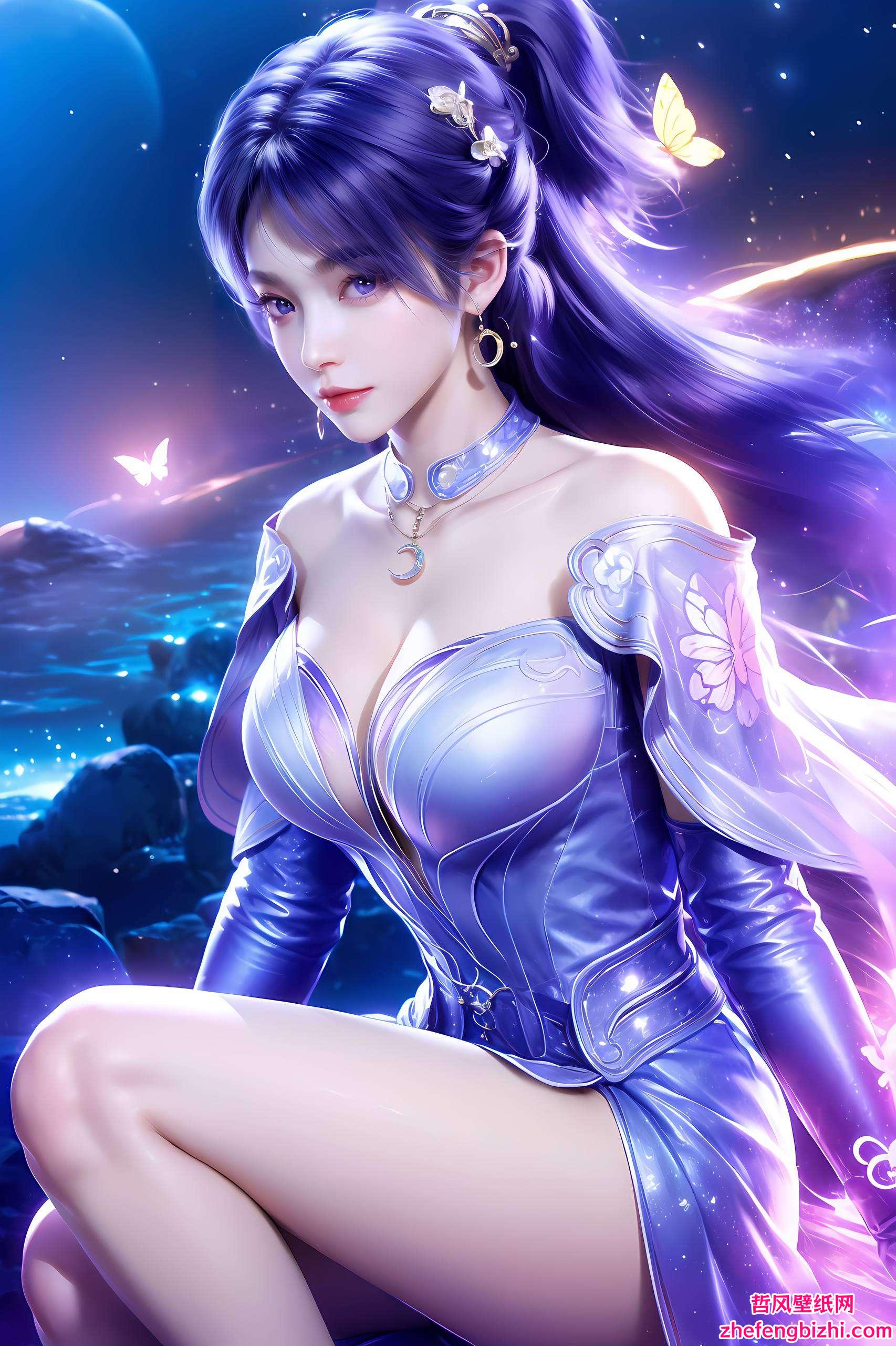 让你的电脑桌面也跟着变得萌萌哒！遮天的女神