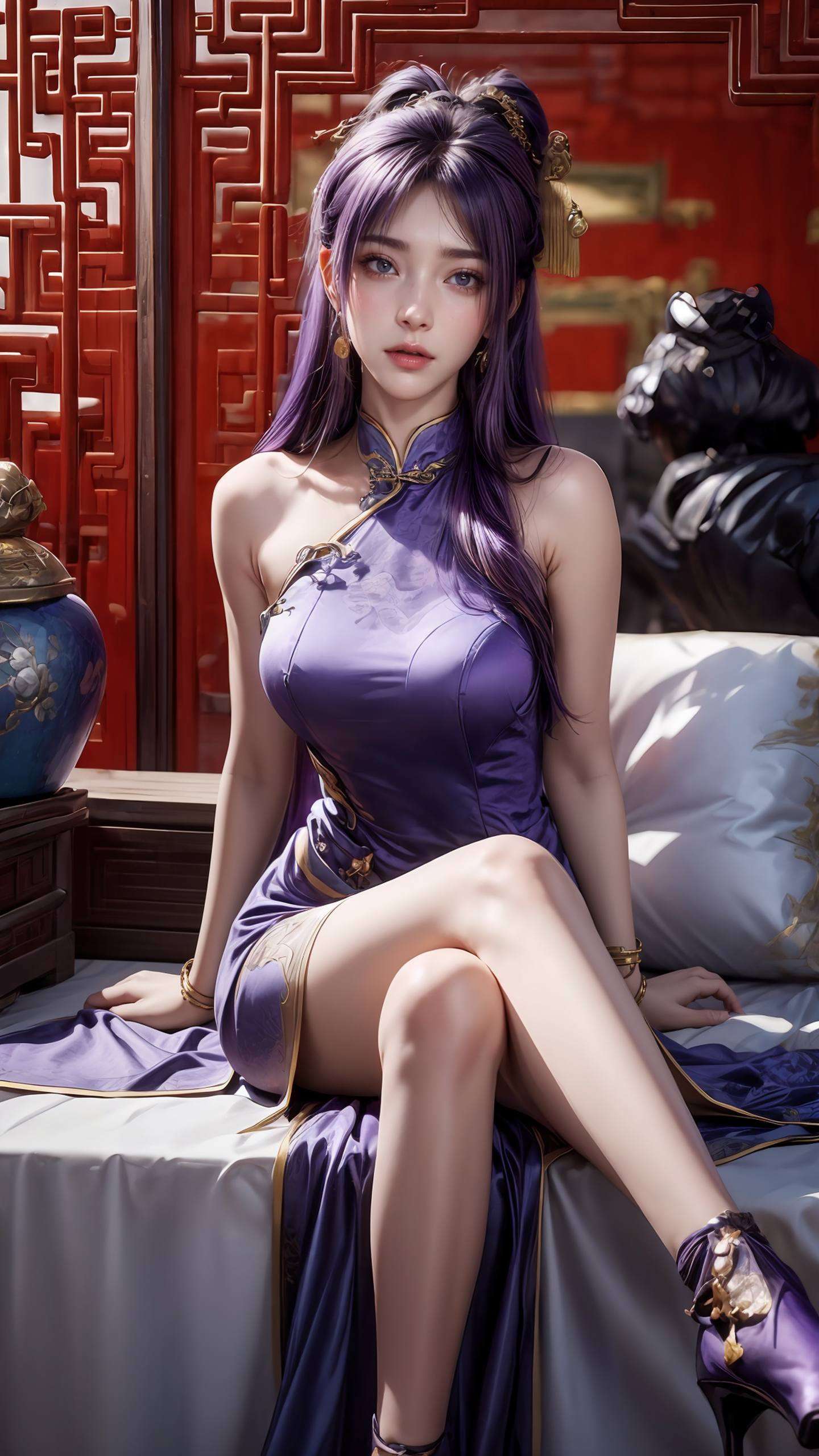 动漫迷们也不要失望🌸想要遮天世界的霸气壁纸？没问题！姬紫月的遮天壁纸