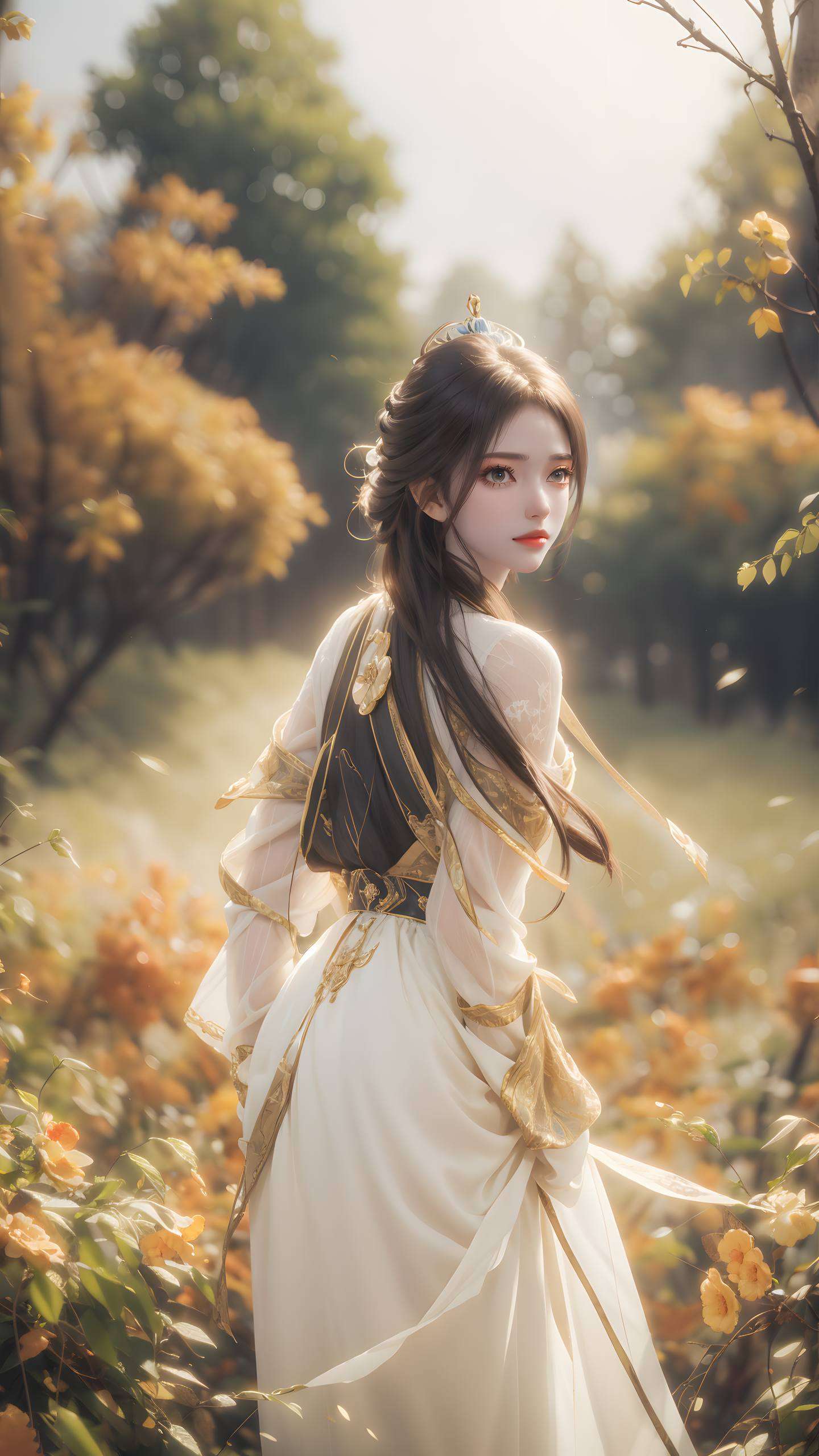 放到动漫界也是响当当的人物！🎈动漫壁纸上的她别光顾着看