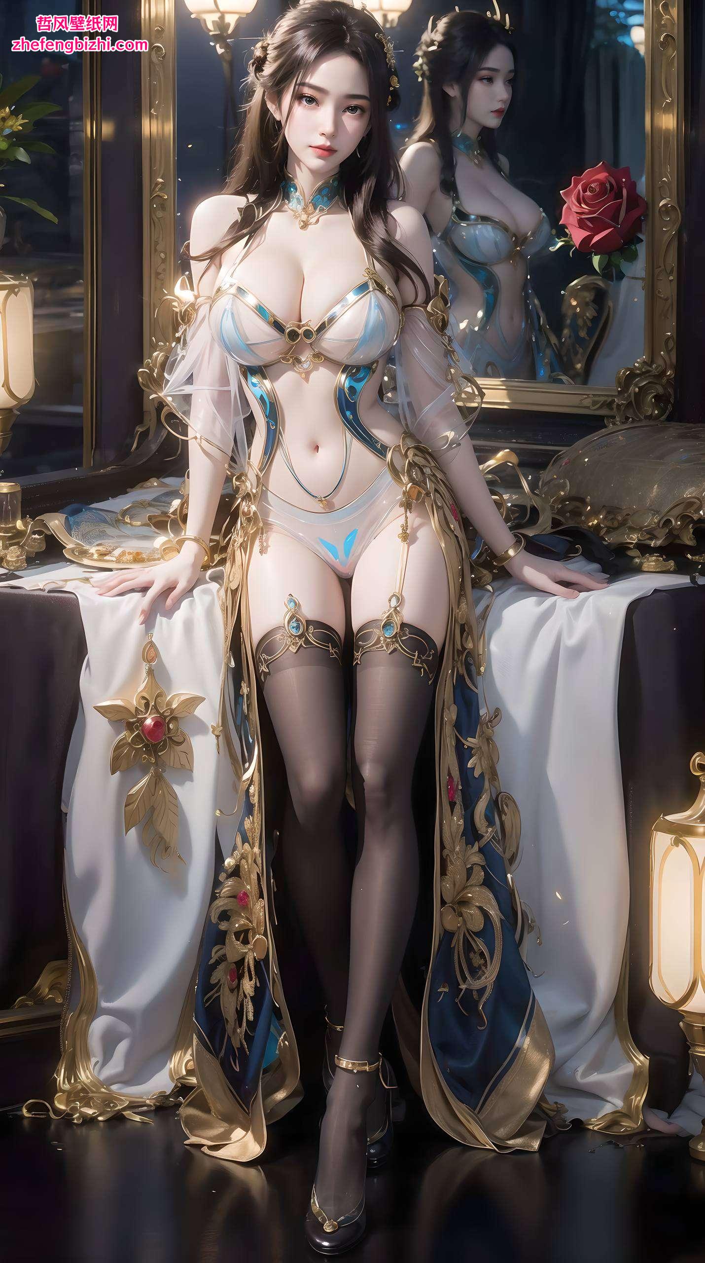 让你的视觉盛宴永不打烊！想不想让她的大长腿在你的电脑屏幕上漫步？快来收下这份免费的国漫女神级壁纸