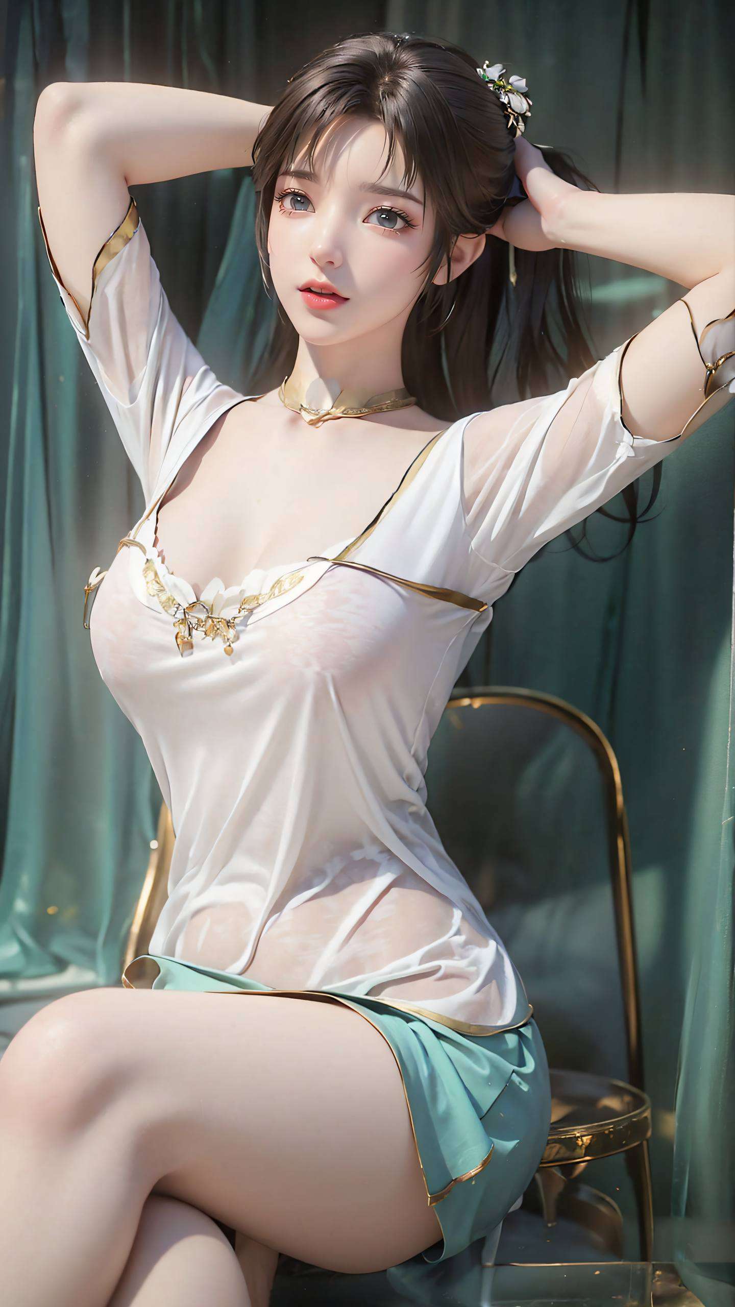 将诛仙的玄幻意境完美融入电脑宽屏她的倩影如梦如幻