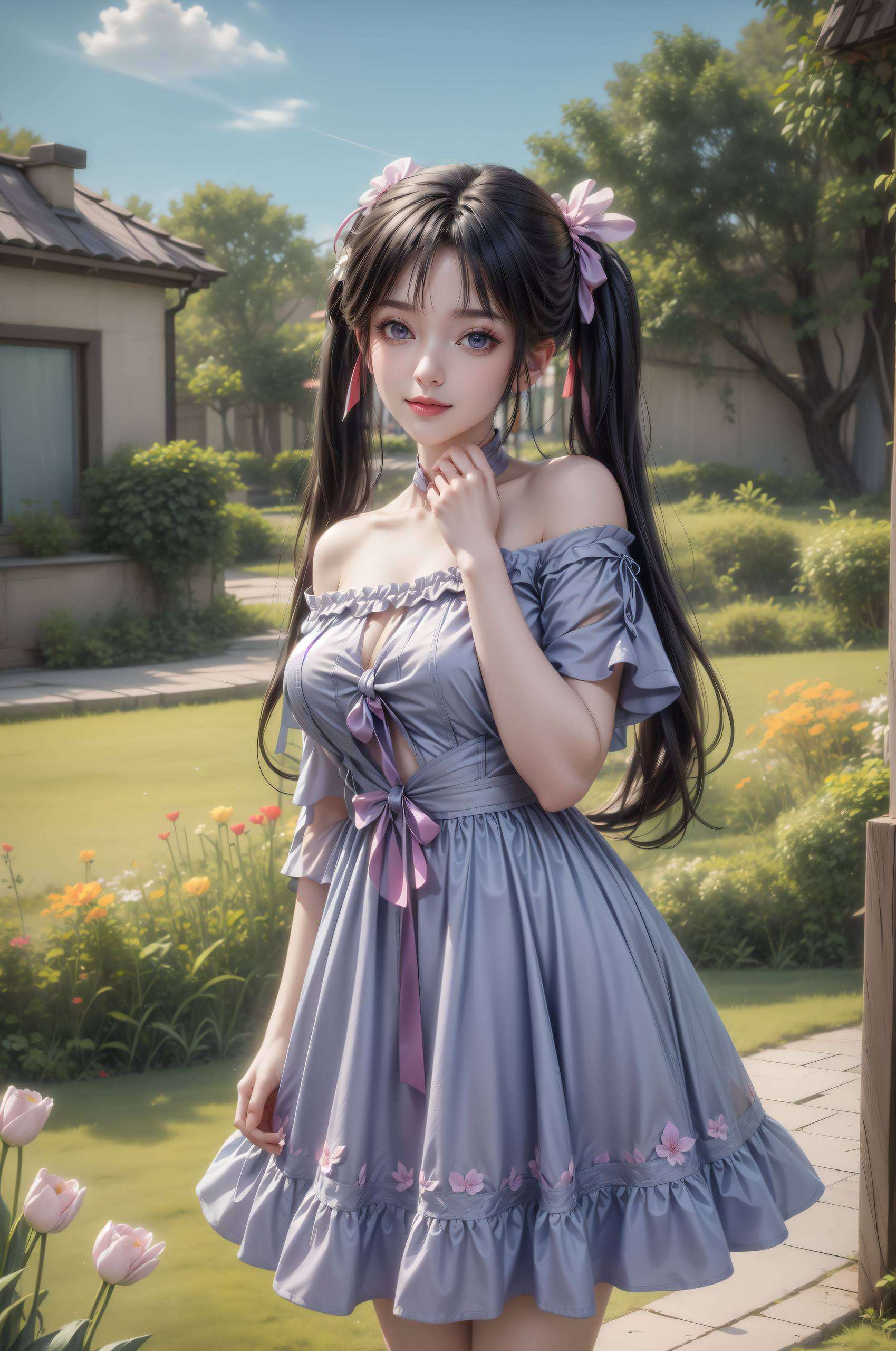 现在她眼含秋水