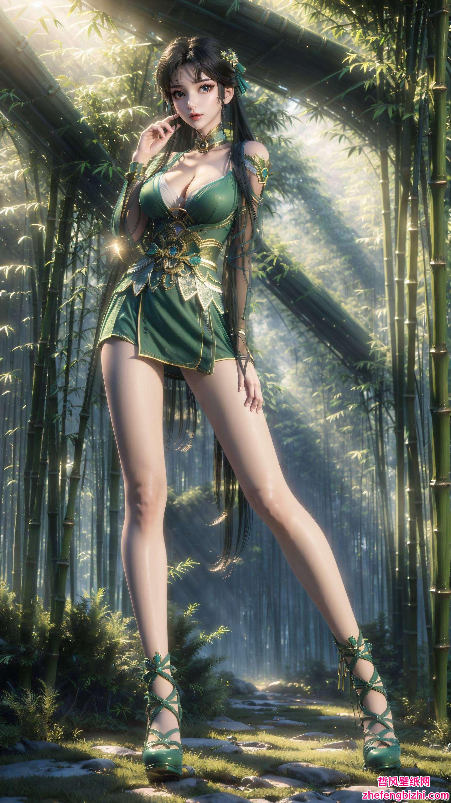 碧瑶那如梦如幻的倩影为你的电脑桌面增添一份别样的风采