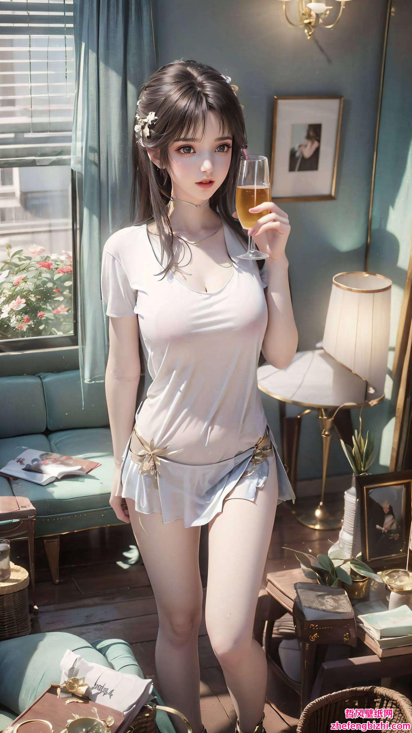 让人感叹人生的美好她的笑容