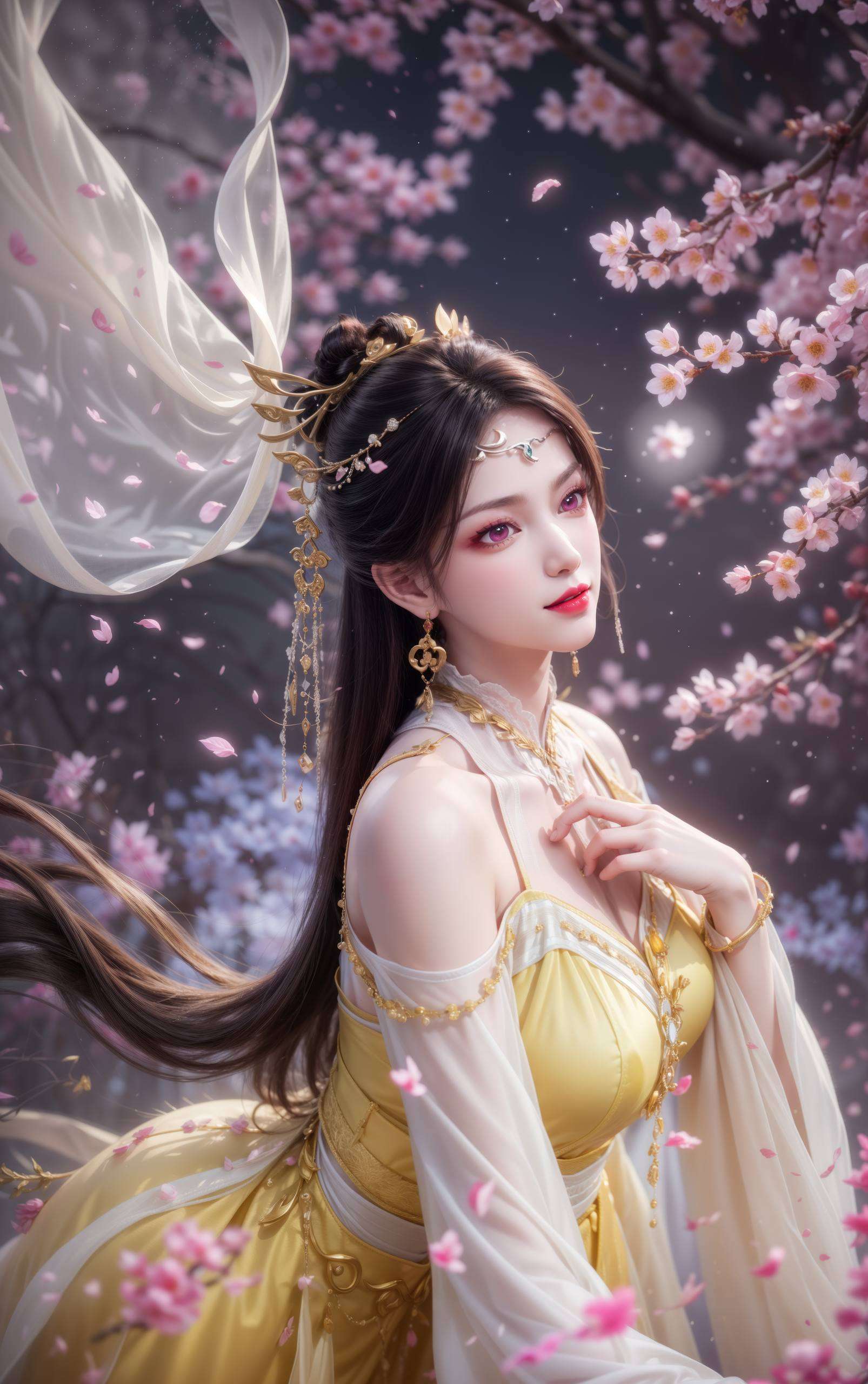 感受国漫女神的独特魅力她的倩影与仙侠气质