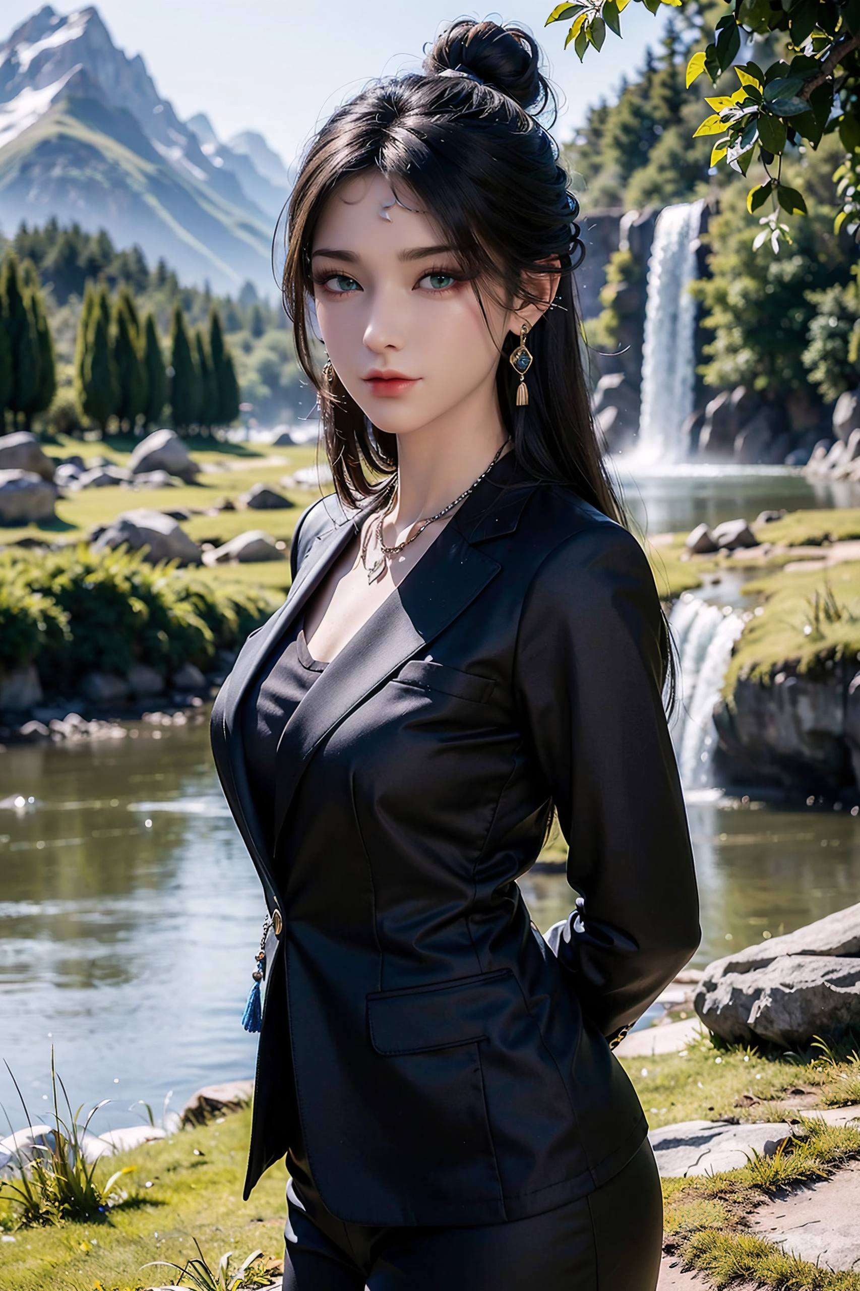 这样的国漫金瓶儿壁纸她的形象