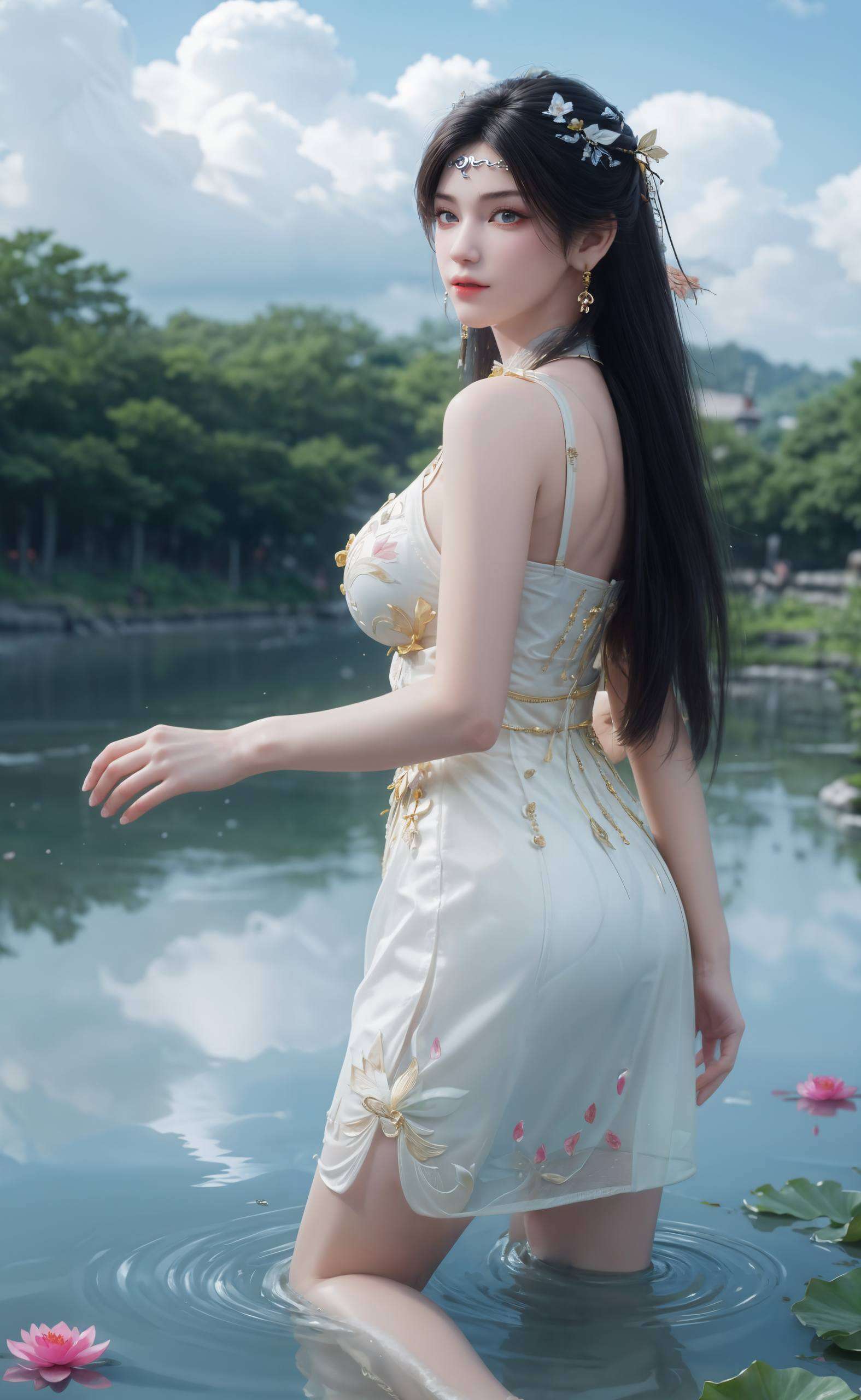 将国漫女神的柔美风姿与动漫美女的灵动神韵完美交织带你领略古典与现代的交融之美