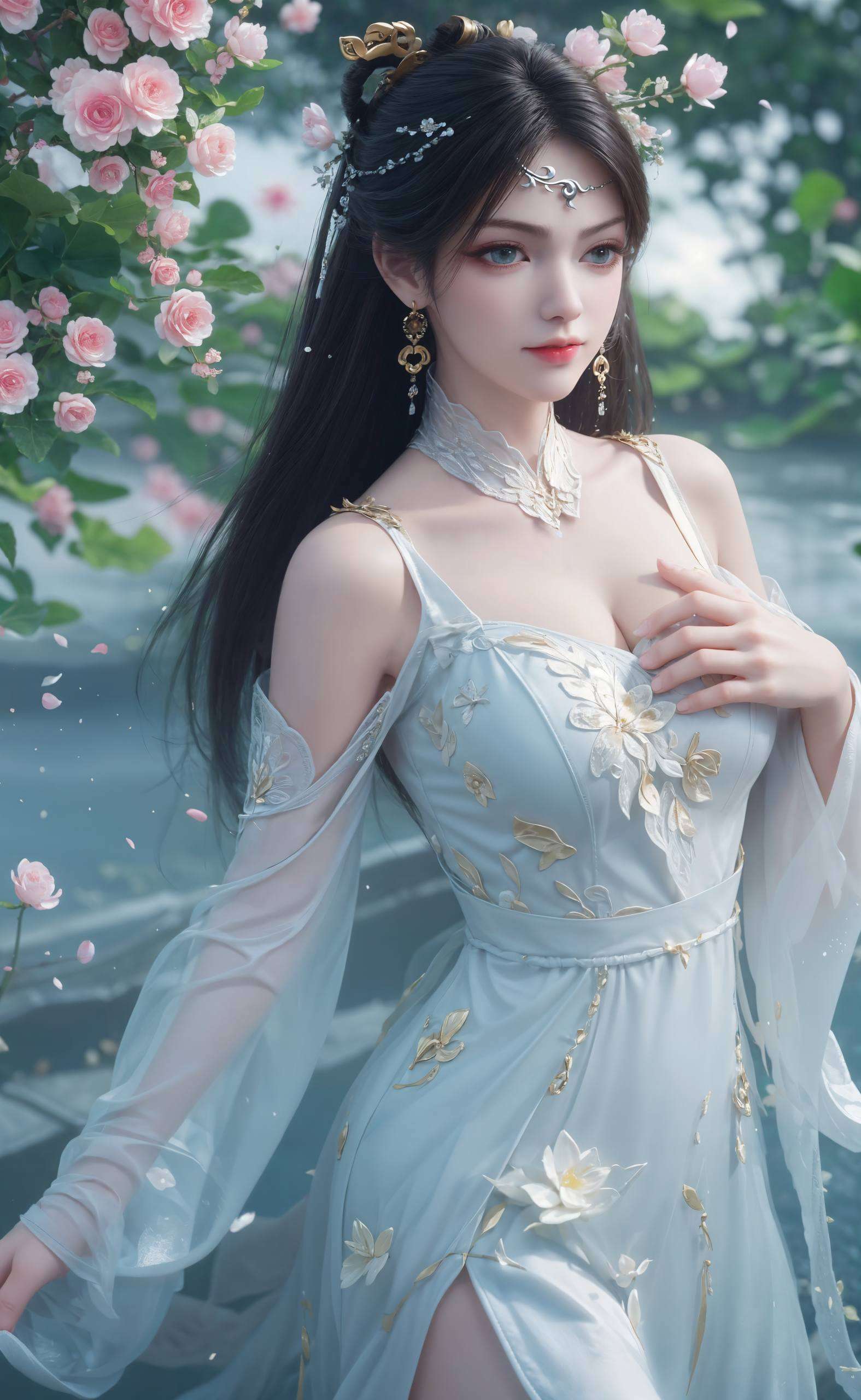 那位出自国漫经典《诛仙》中的神秘美女以她的高清壁纸背景图