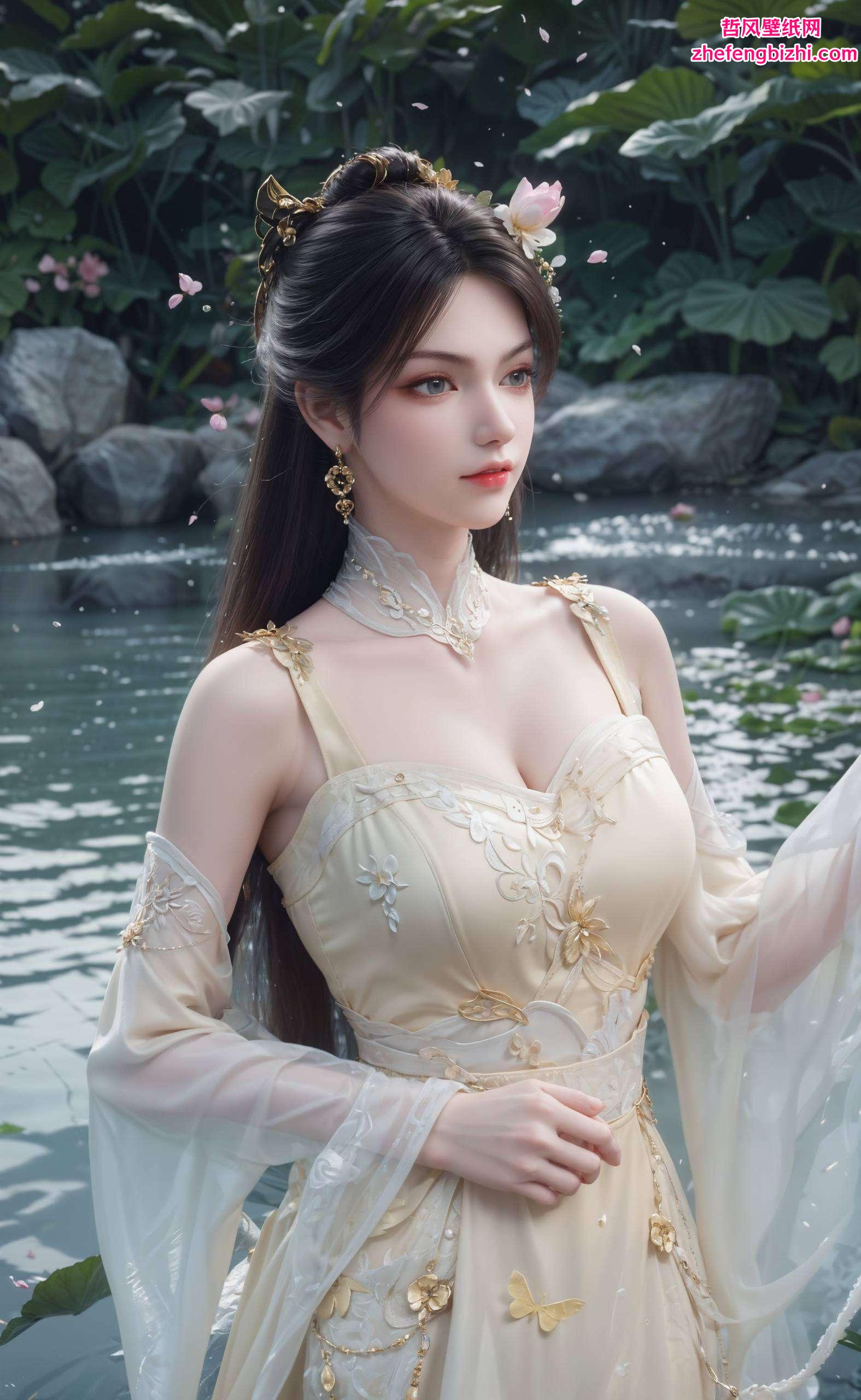 嘿让你的电脑、手机都充满玄幻魅力吧！国漫女神金瓶儿