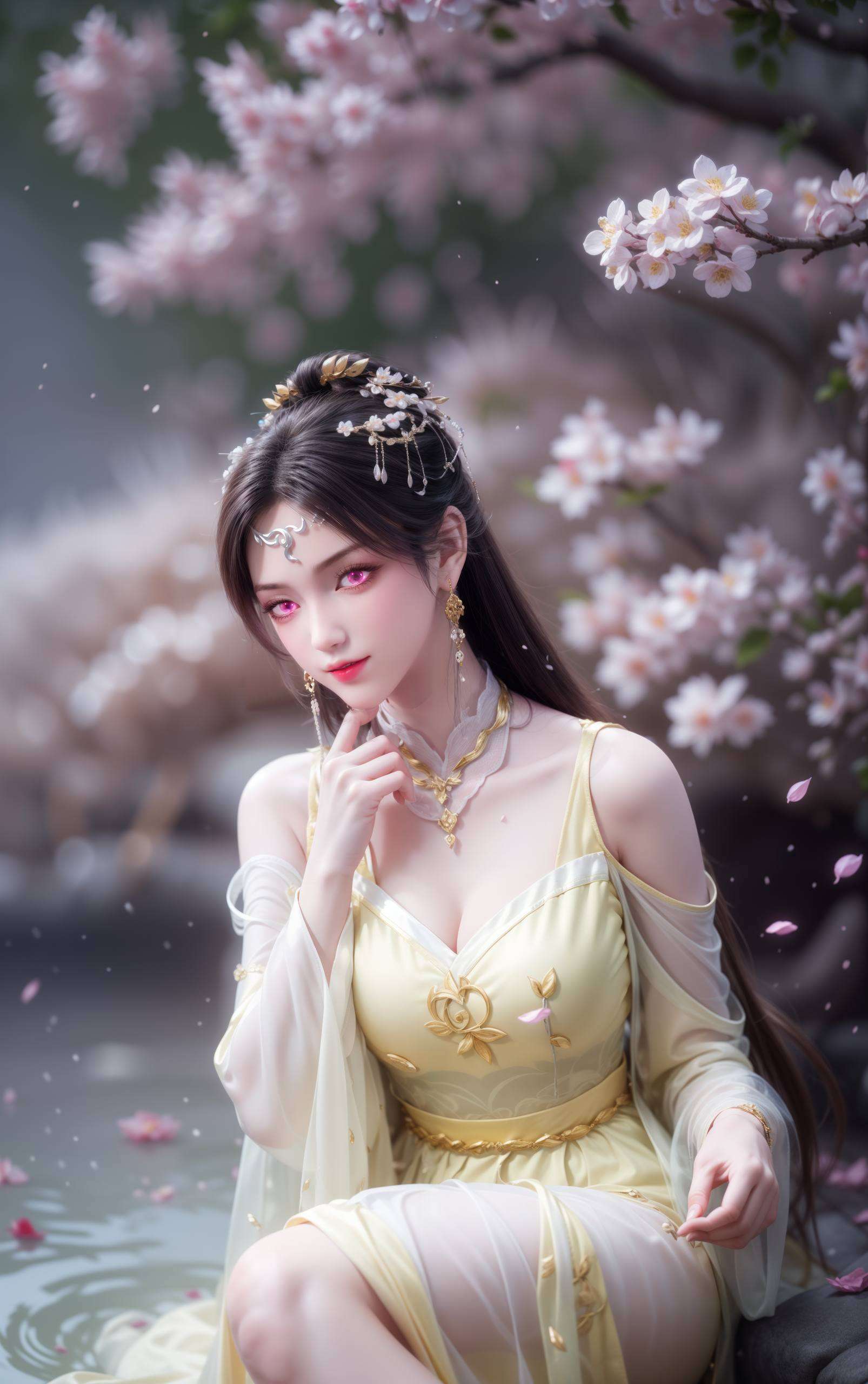 每当看到那些精美的金瓶儿锁屏与桌面壁纸金瓶儿以其独特的魅力
