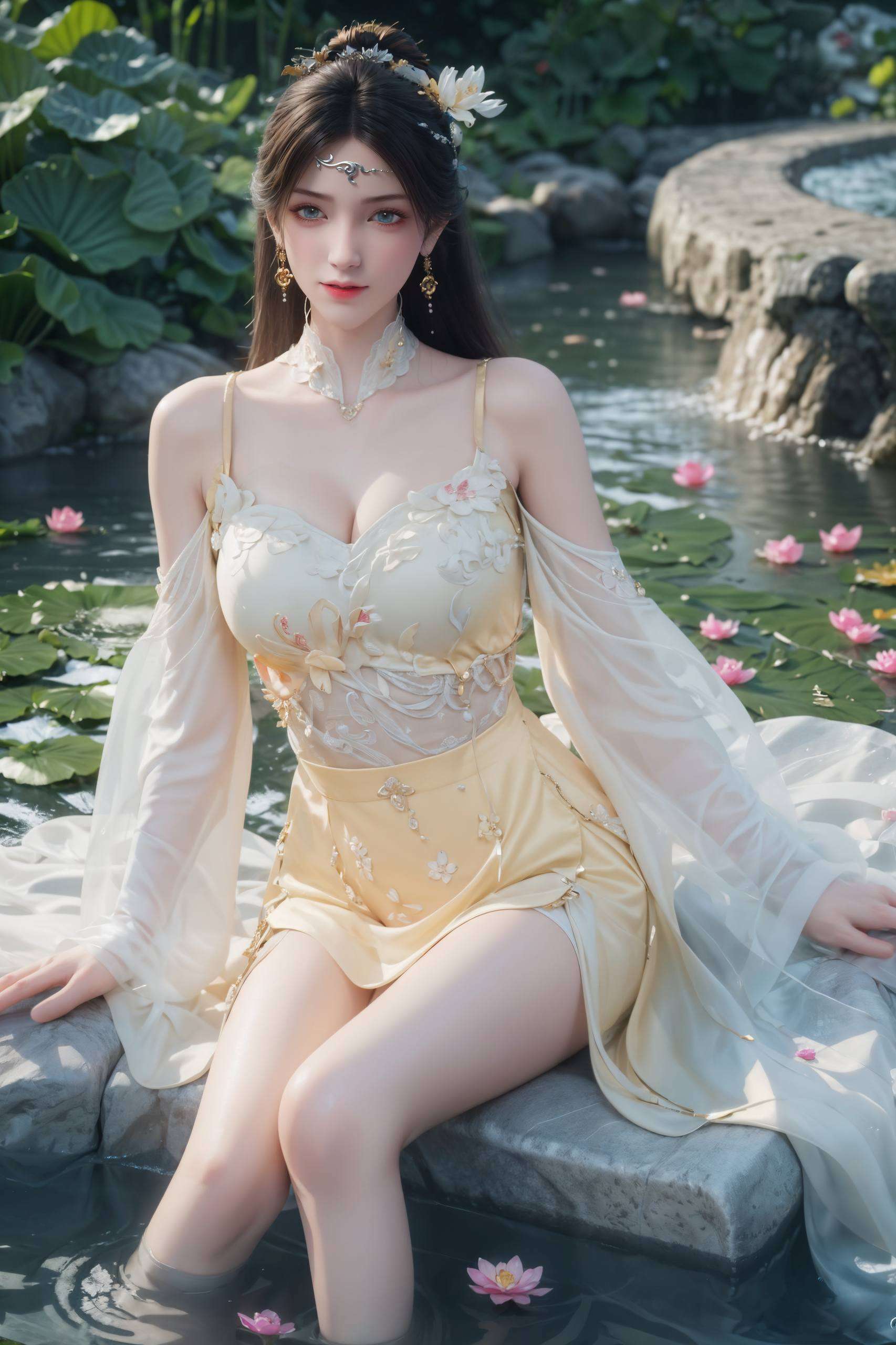 成为了无数动漫迷心中的女神都是对她美丽的一次致敬