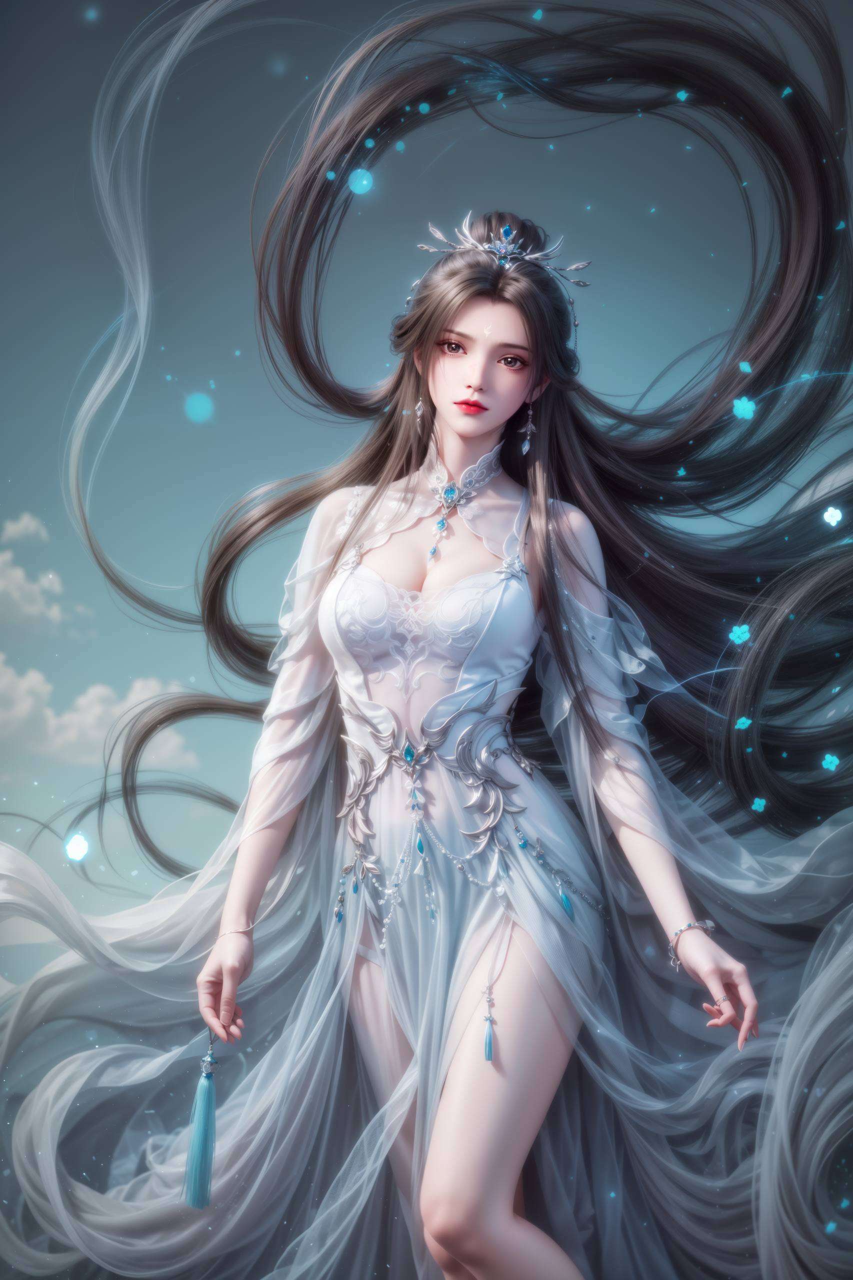 将国漫女神的风采展现得淋漓尽致都让人心神荡漾