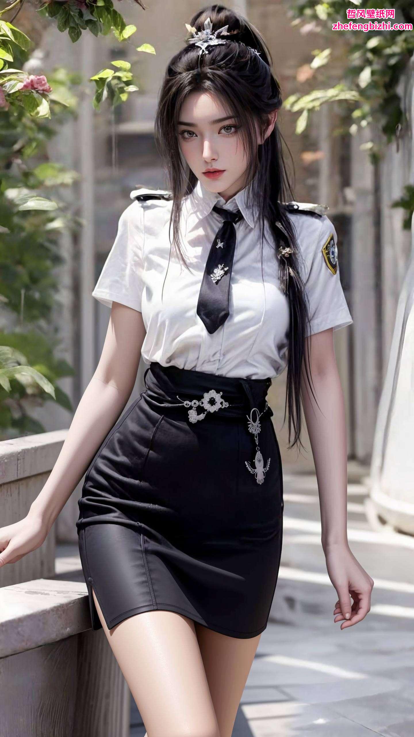 每一笔都勾勒出她的不凡气质都能在这张壁纸中找到那份独特的审美享受