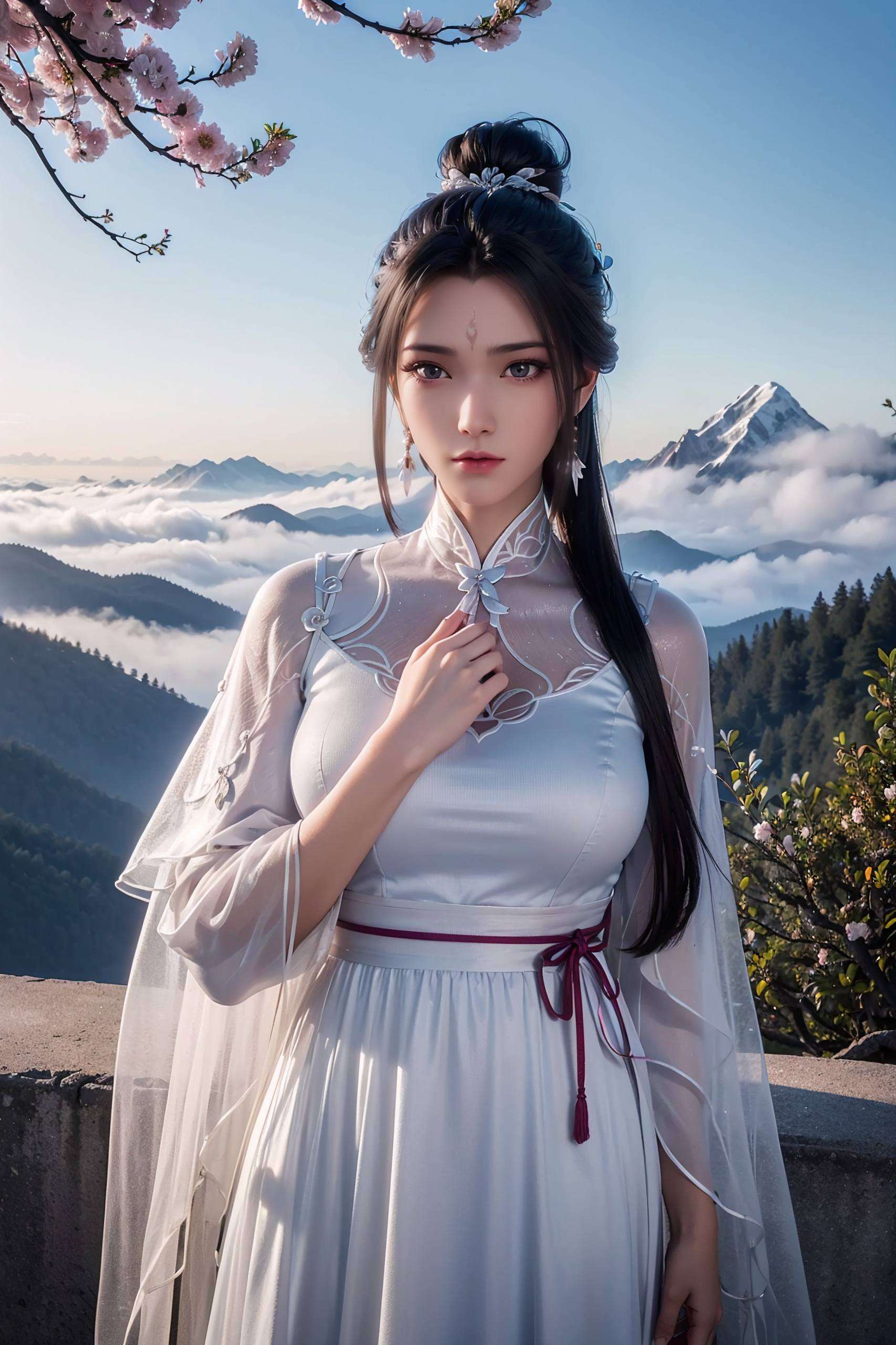 在这绚丽的国漫世界里这一幅幅精心制作的陆雪琪壁纸