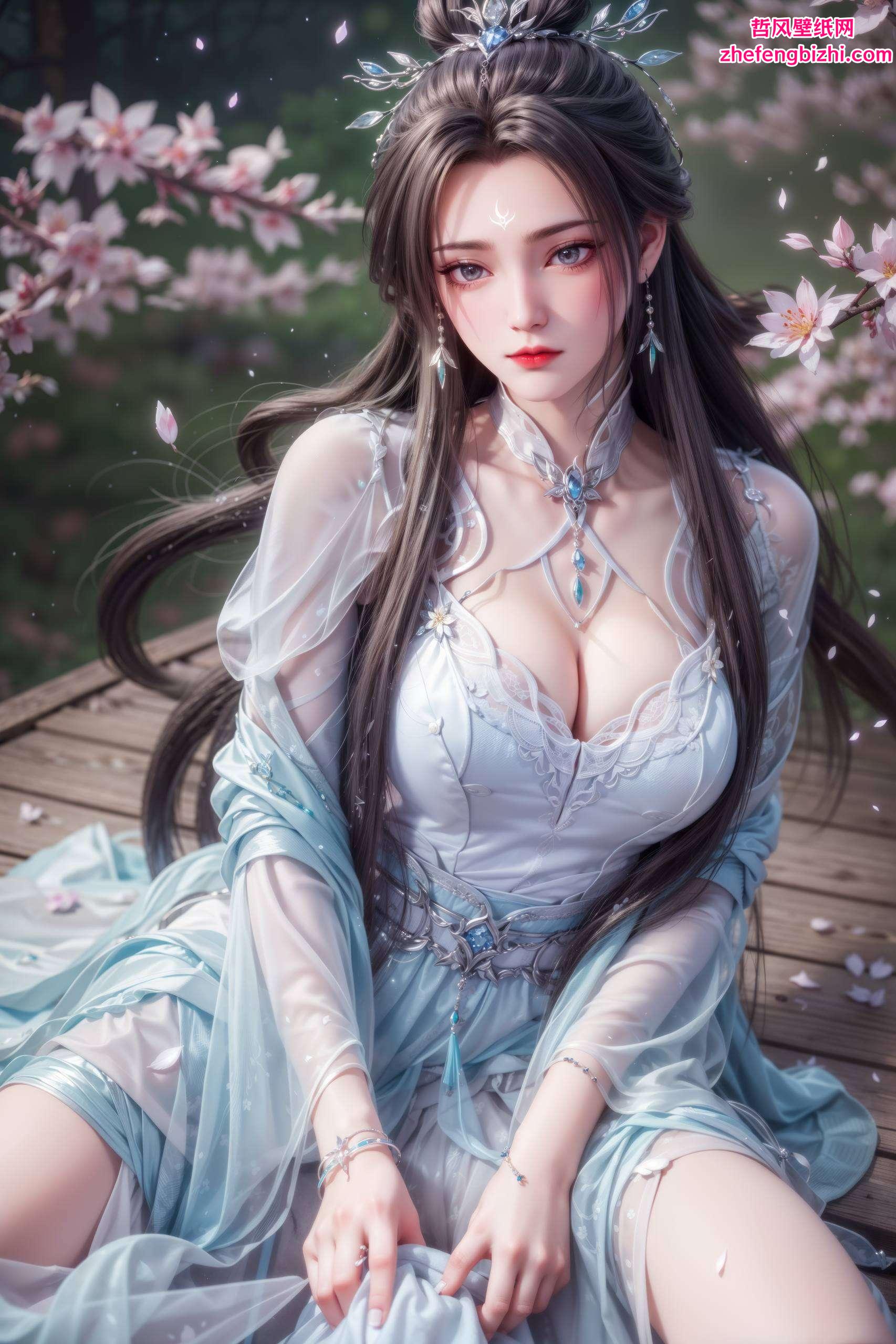 这款精美的陆雪琪好看壁纸为你的手机增添一抹不可复制的美感
