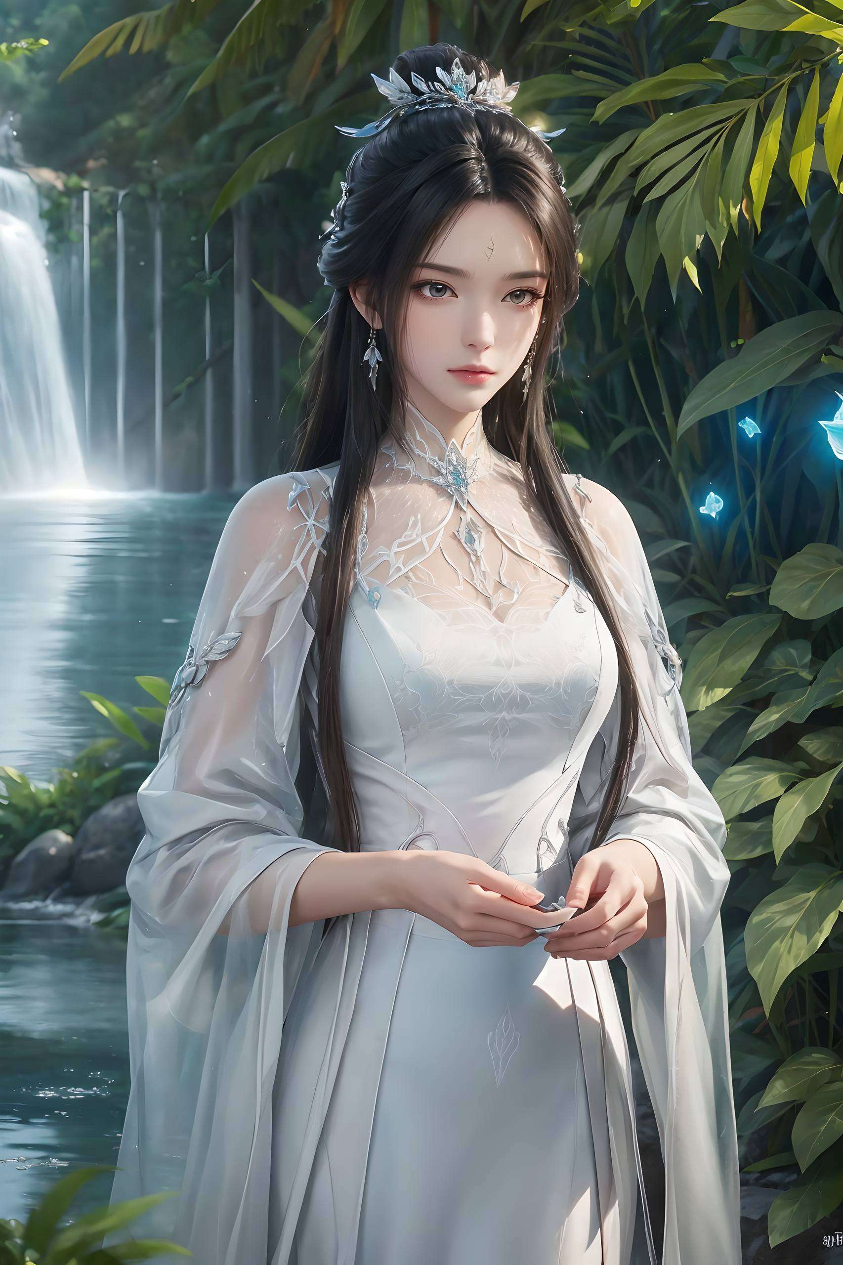 为你带来一场视觉盛宴她的二次元形象