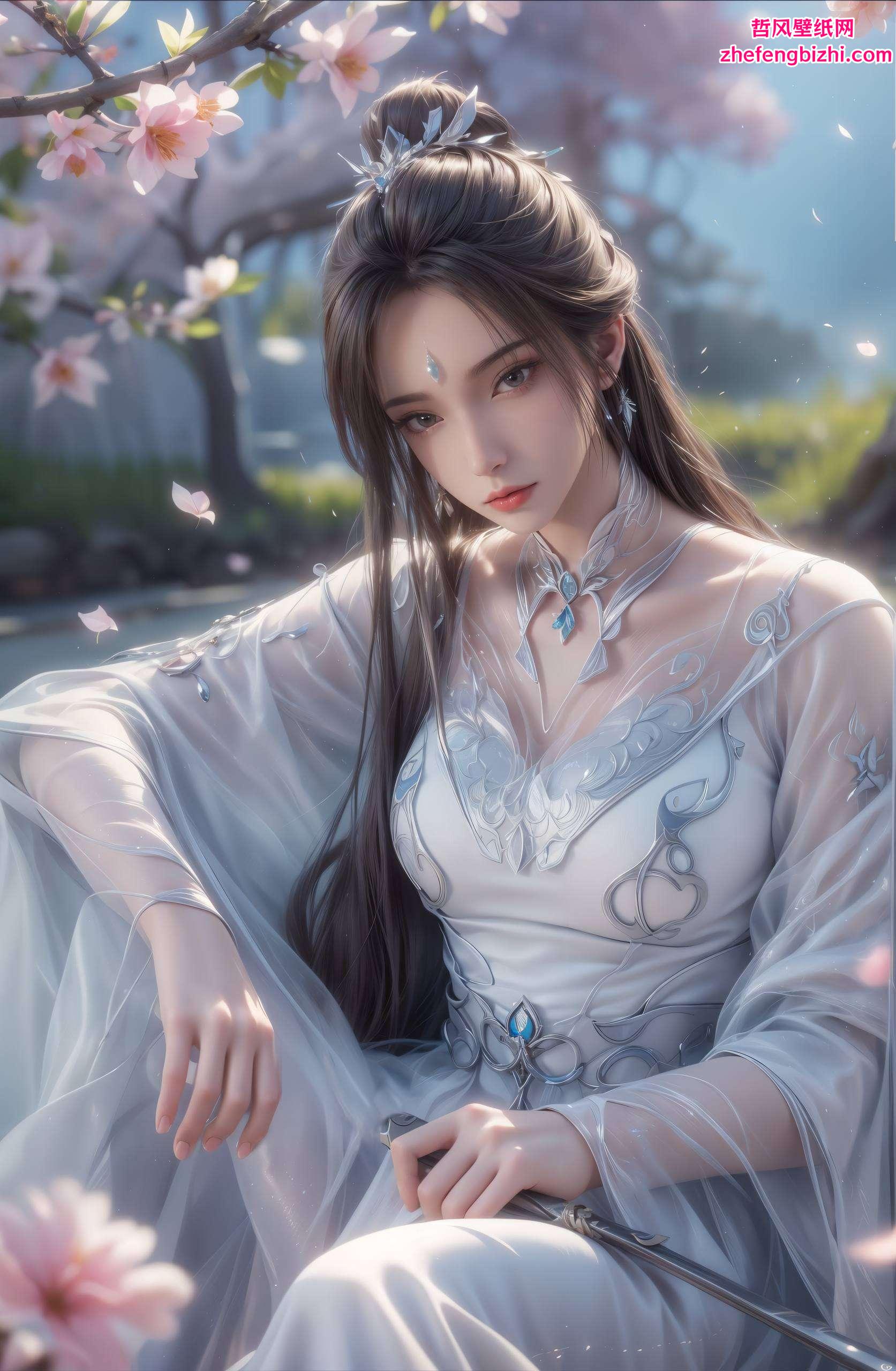 那个出自国漫经典诛仙的女神每一个细节都透露出女性的柔美与力量