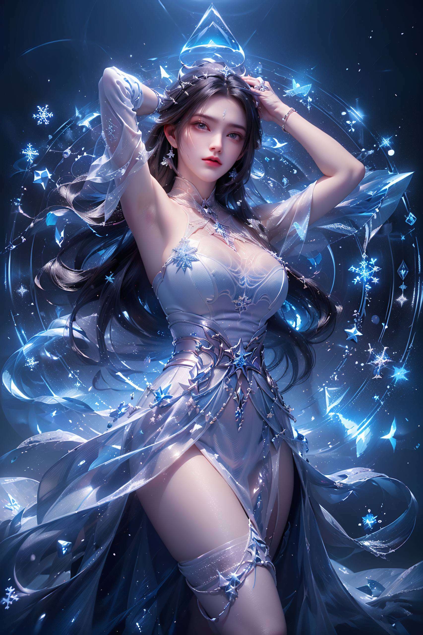 为我们的桌面带来了生动的风景那位出自经典国漫《诛仙》的绝世美女