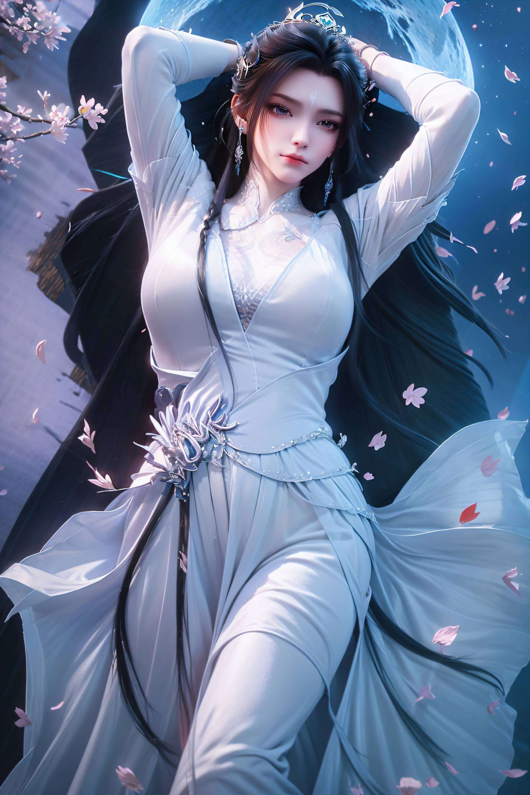 不仅展现了她的仙姿飘逸完美呈现在眼前