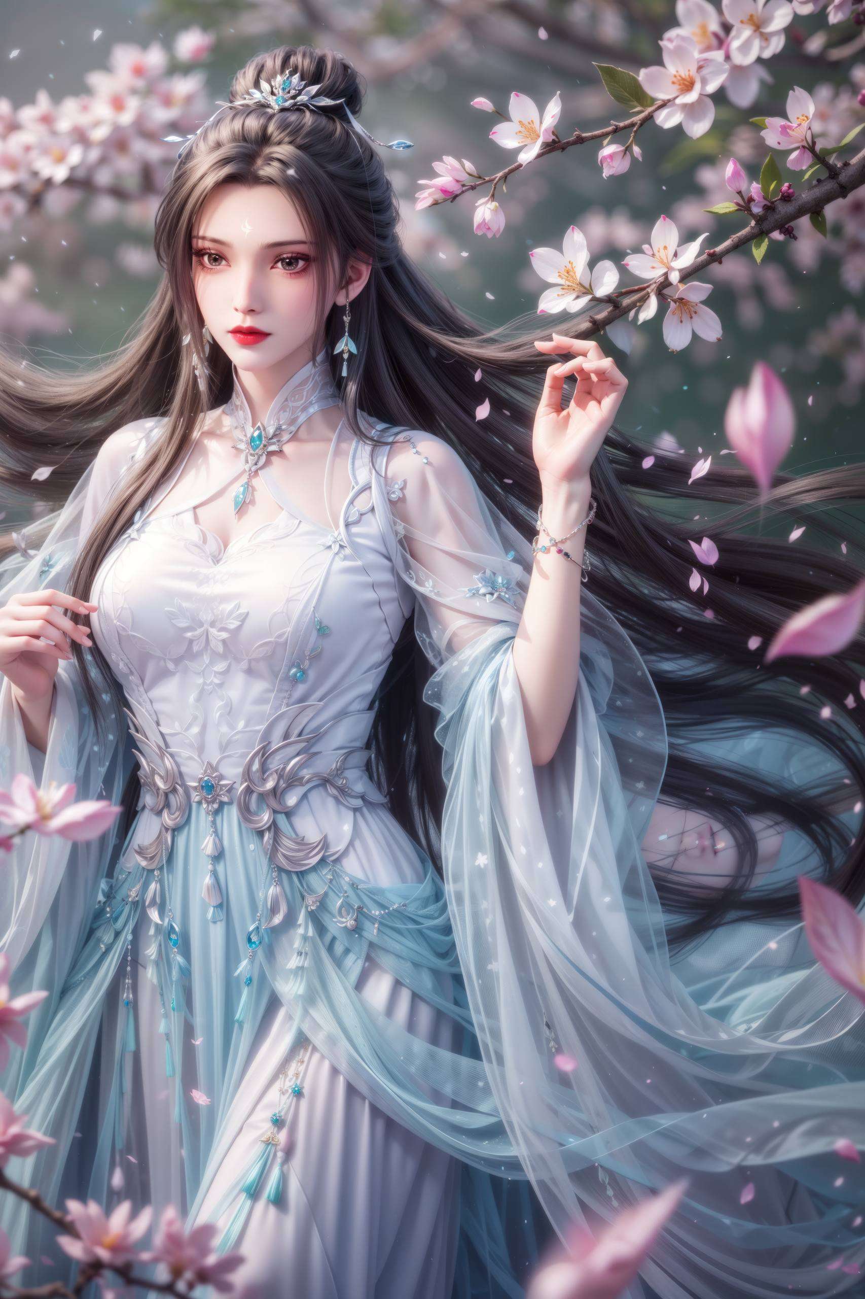 各位小可爱们今天给大家带来一款超级甜蜜的福利哦！🌸 诛仙动漫中的女神级角色——陆雪琪