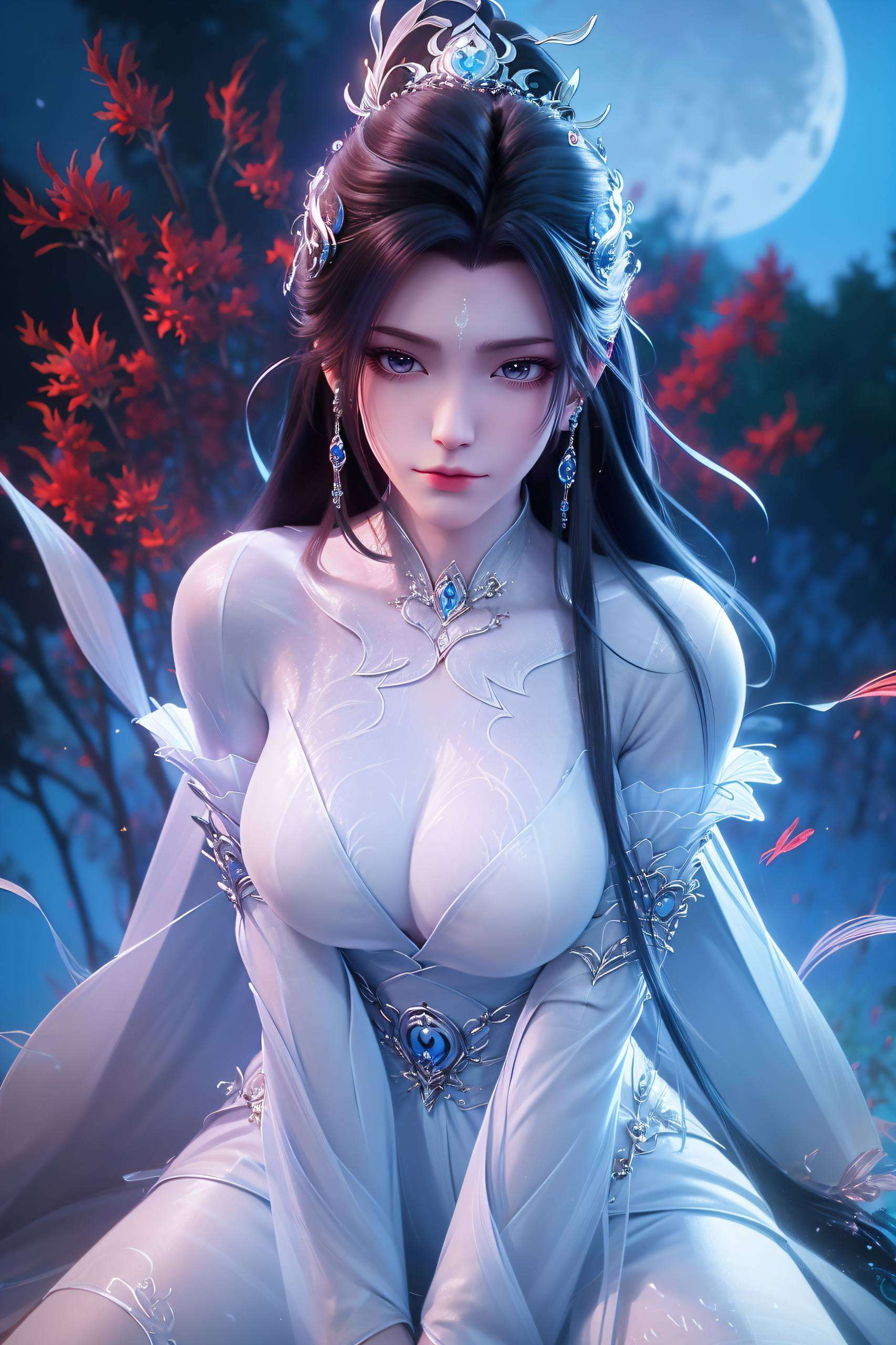 她的美丽如同初雪般纯净无瑕我们为你带来一组陆雪琪早期直播的图片壁纸