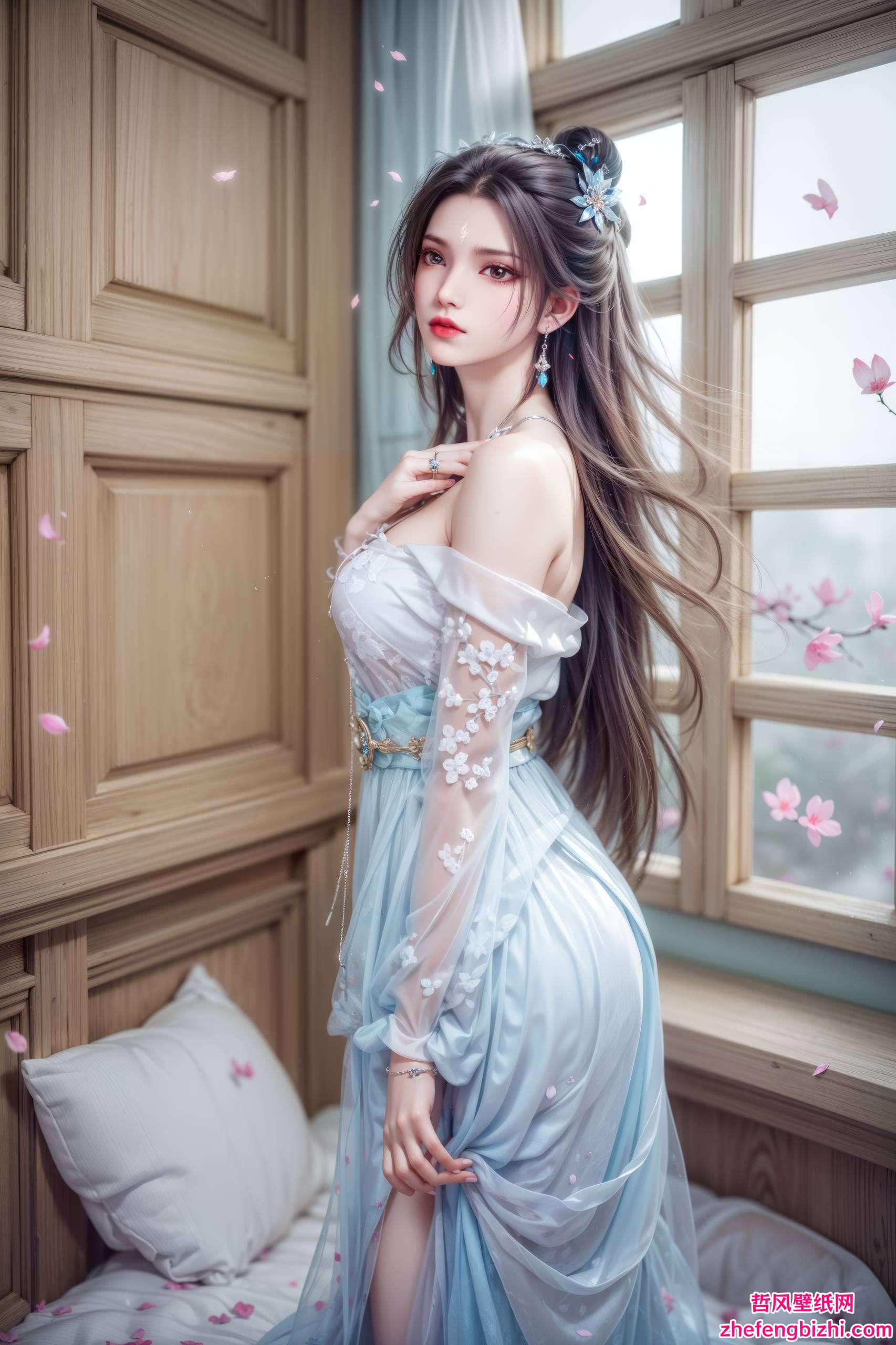 成为了无数国漫爱好者的心头好用她的眼神和剑意