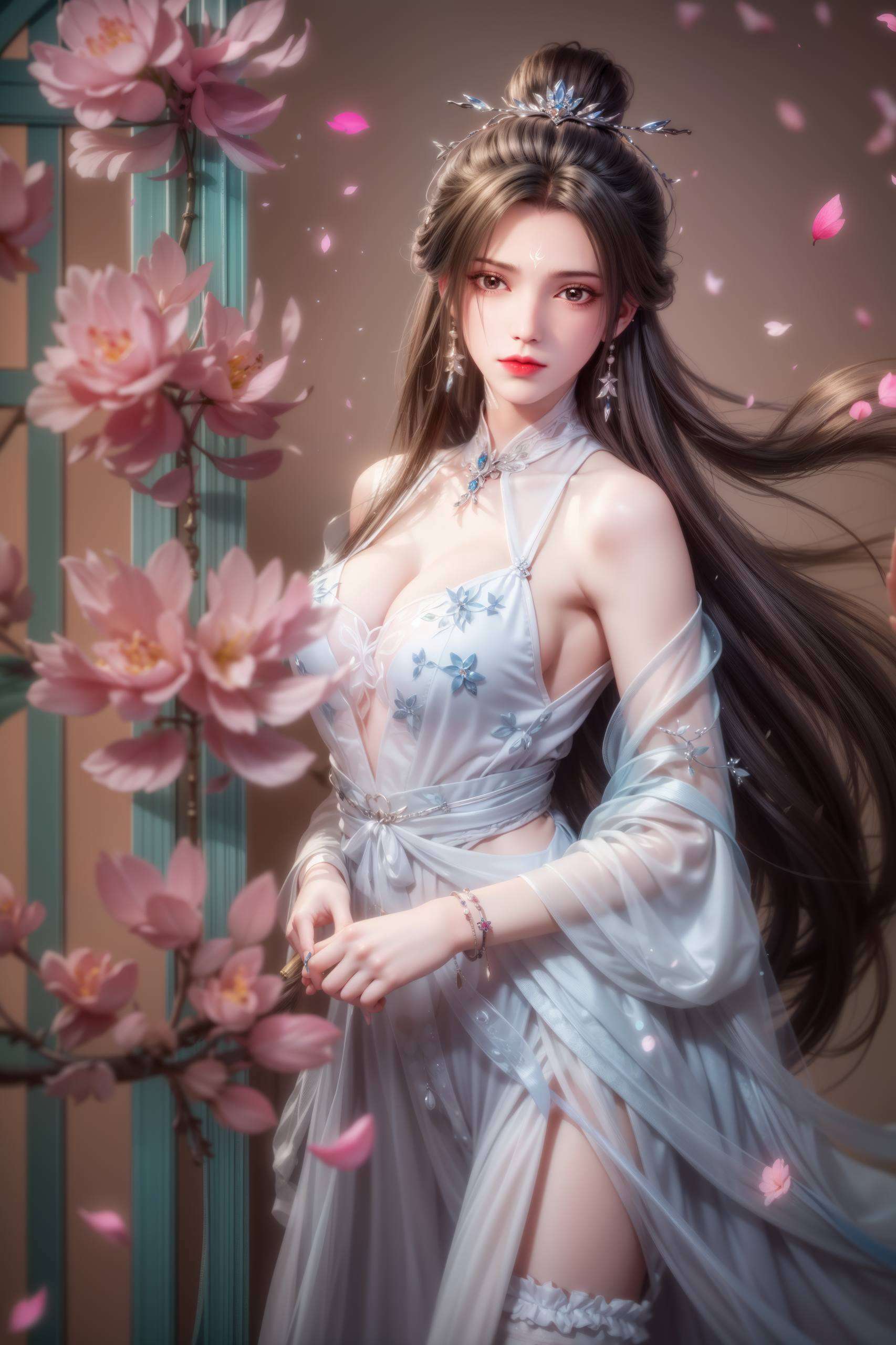 第二季的建模壁纸诛仙世界中的这位国漫美女