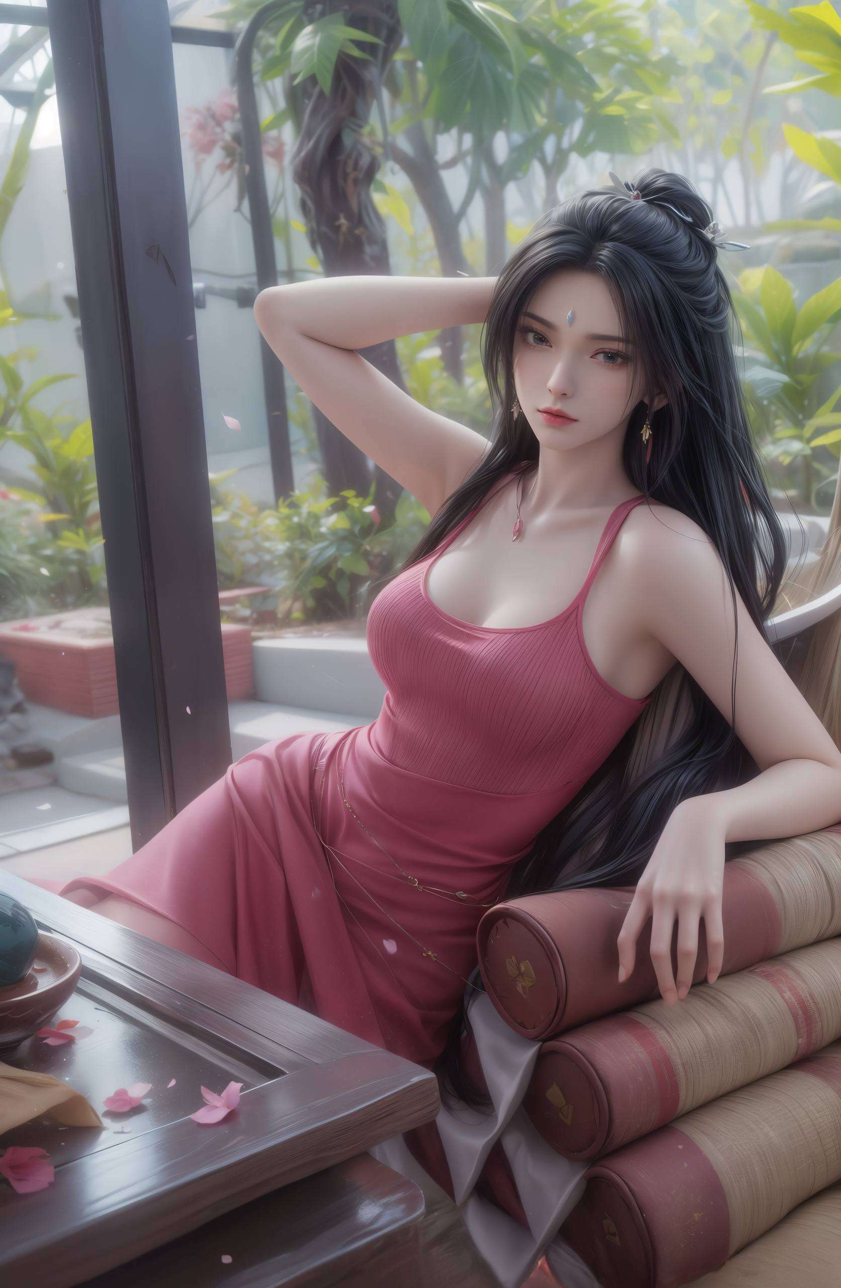 如同诛仙世界中的一道耀眼的光芒让这位国漫女神的魅力