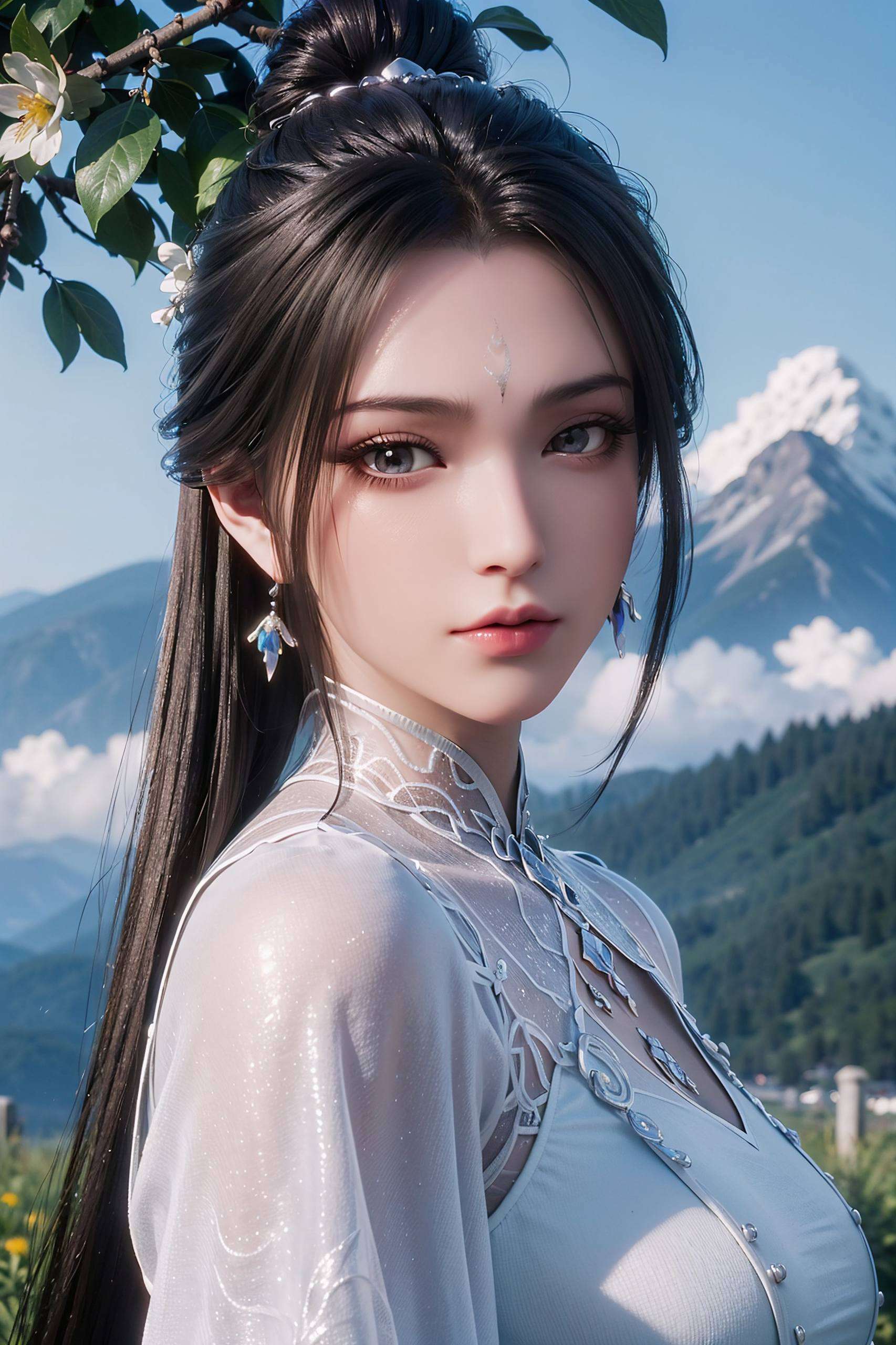 她那清澈如水的眼神以其独特的魅力照亮了无数粉丝的心