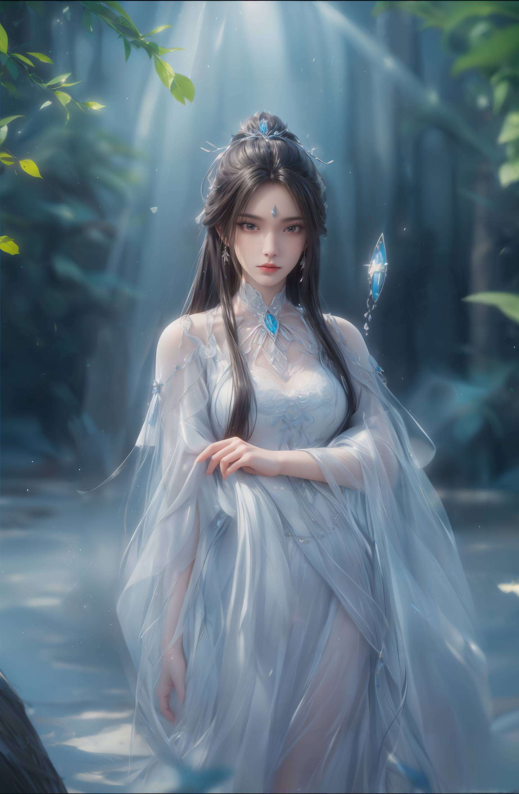可是众多动漫迷心中的女神哦！陆雪琪生日快乐嘿