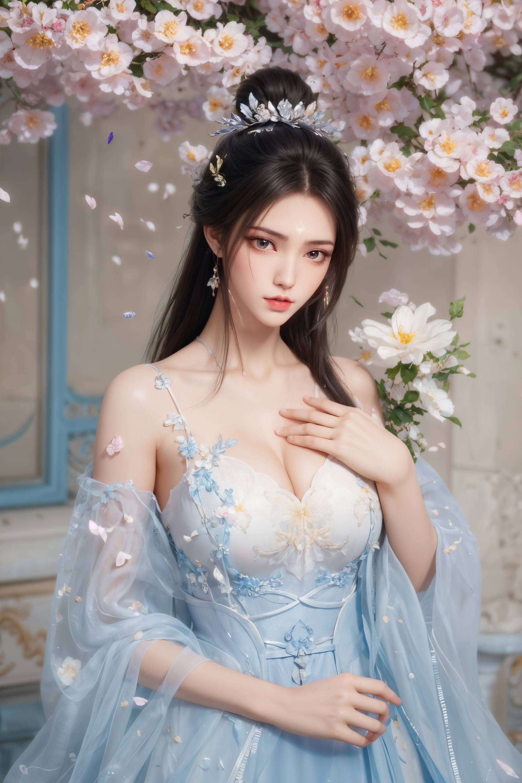 少年陆雪琪如一朵盛开在寒冬的雪花清冷而坚韧