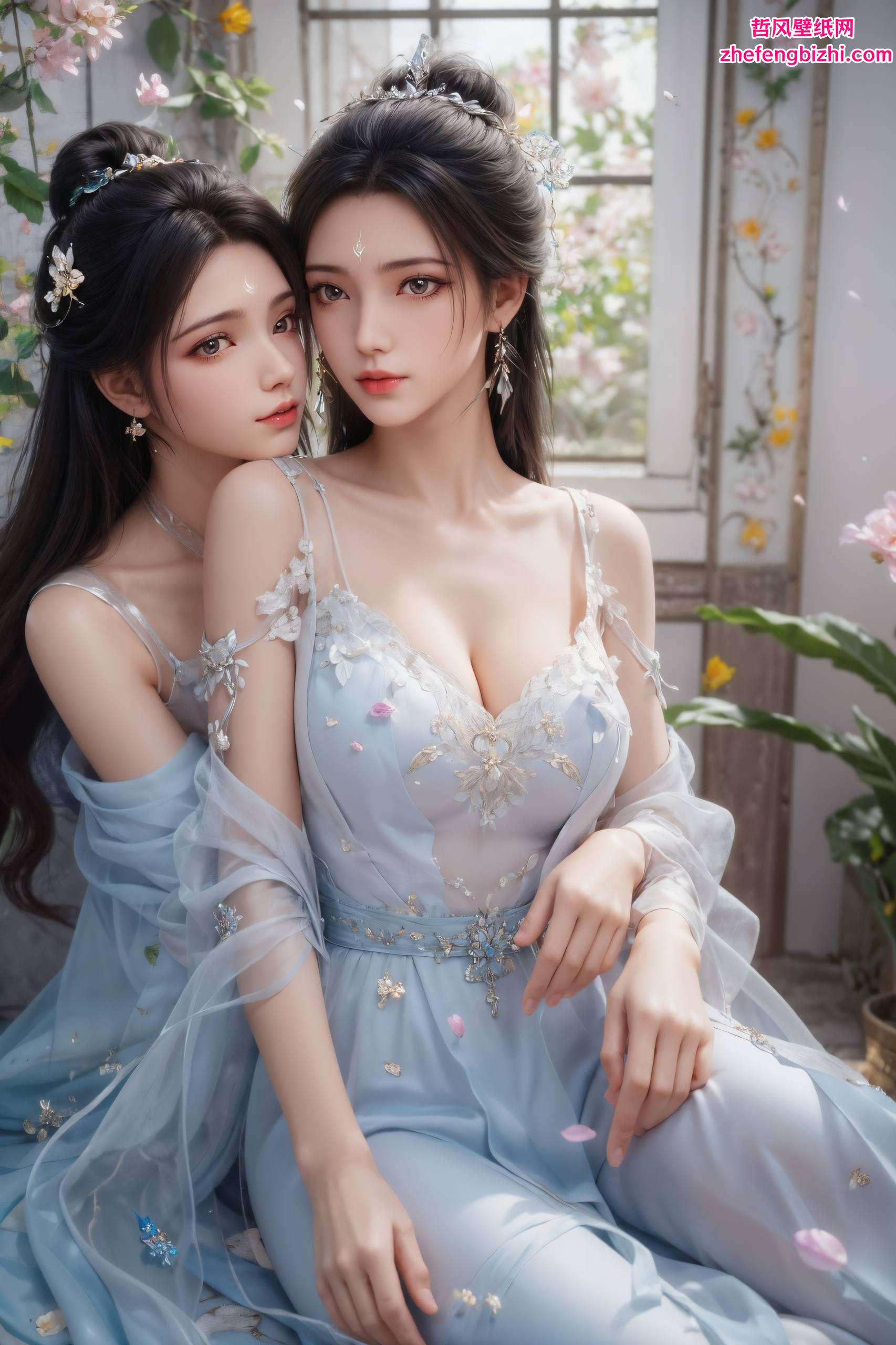 让这位国漫美女陪伴你每一个工作的瞬间手持仙剑