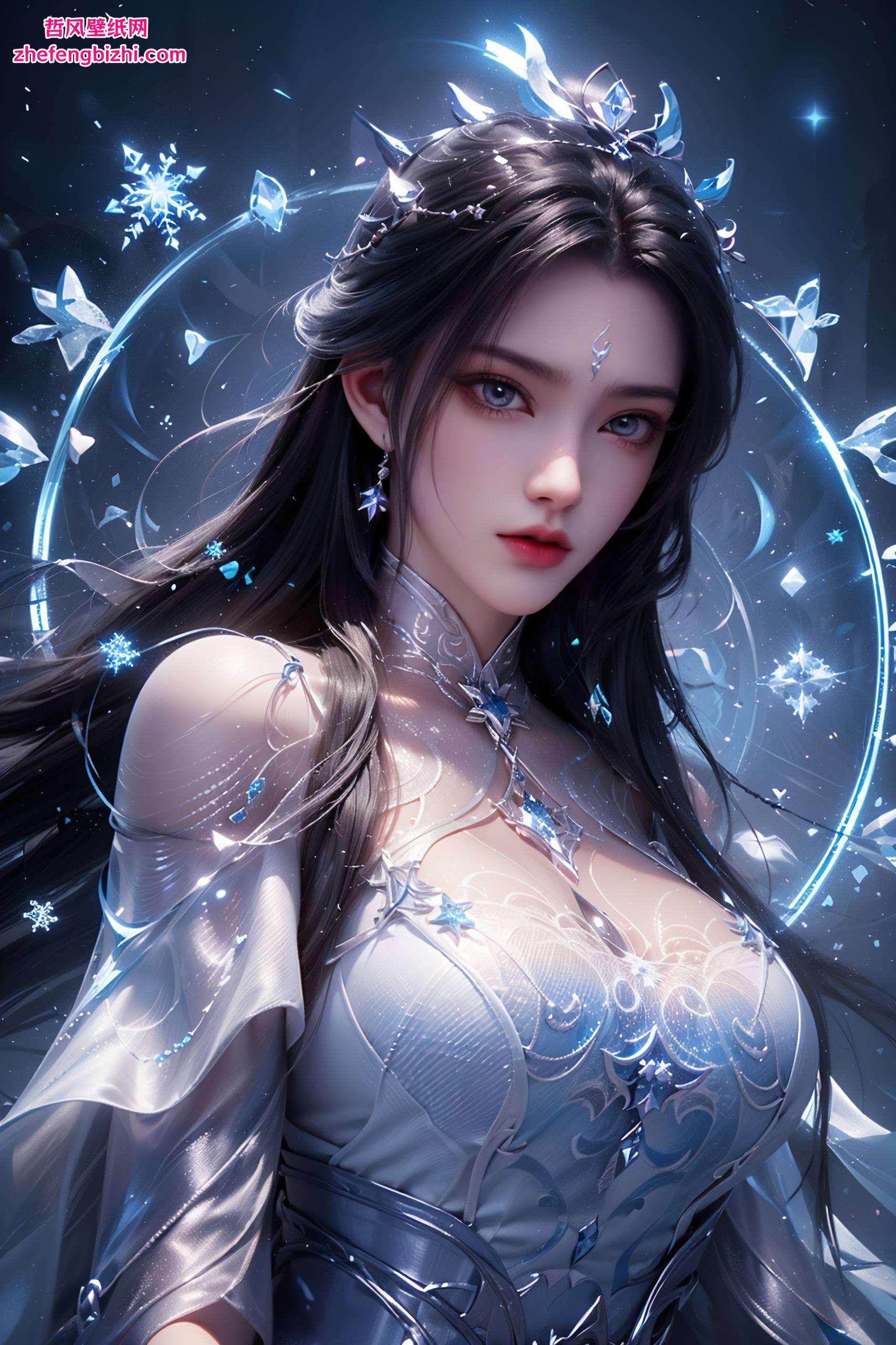既可爱又不失那份仙子的灵动她的壁纸
