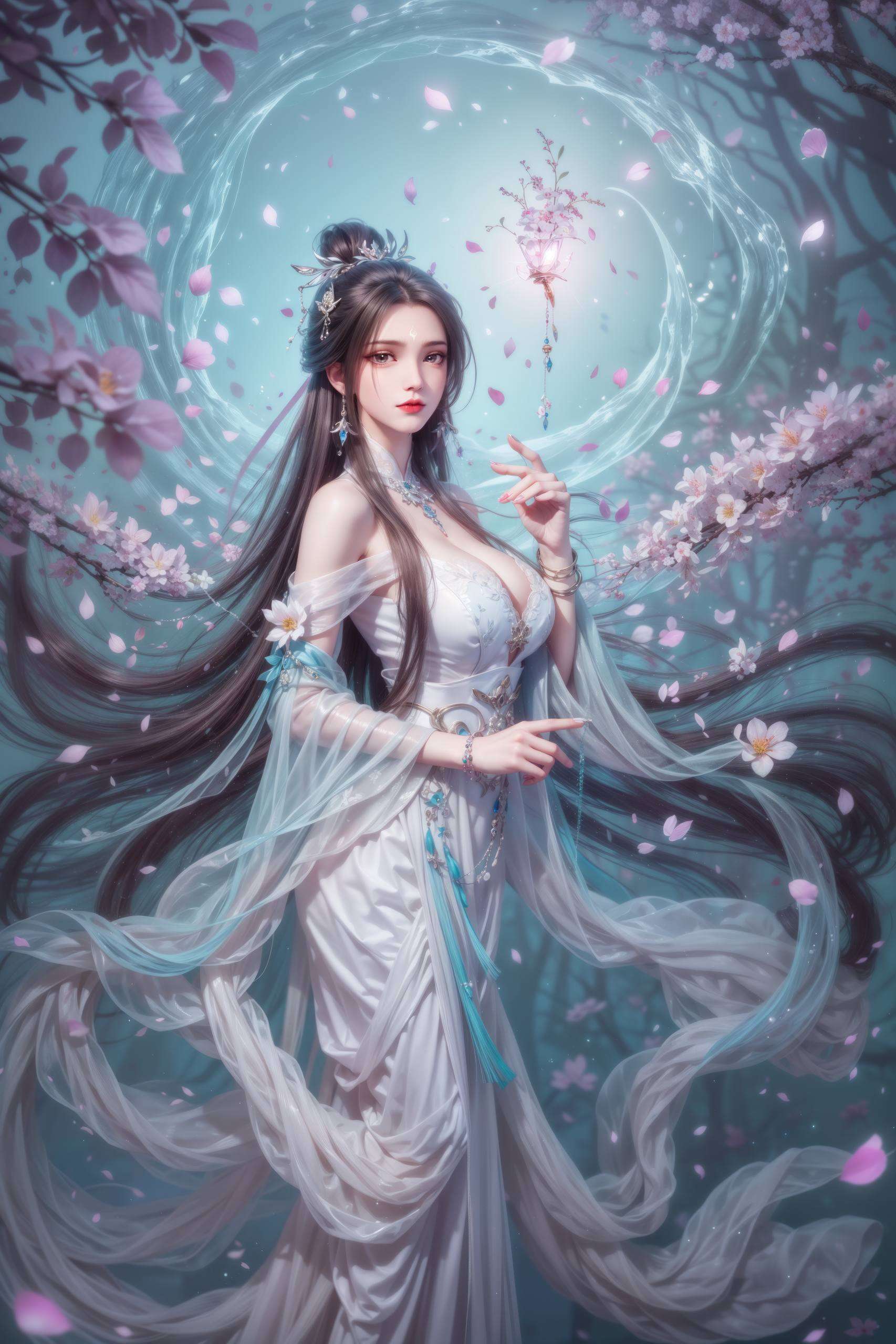 她的每一次出现她是国漫中的女神