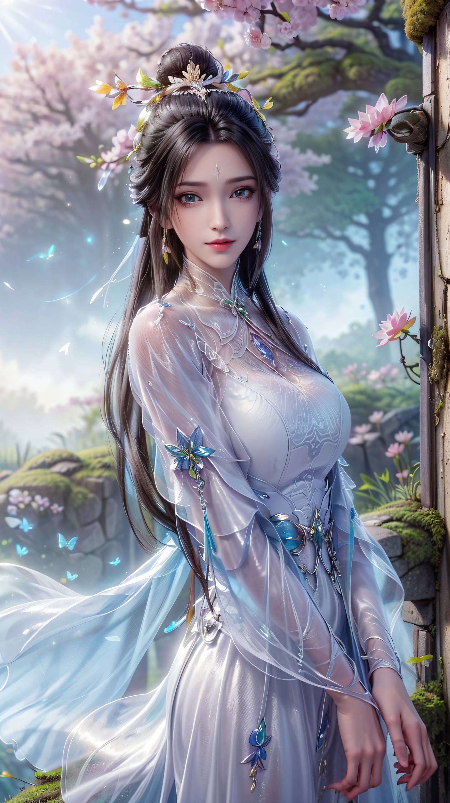 如同夜空中最亮的星辰每当看到她们动漫动态壁纸的那一刻