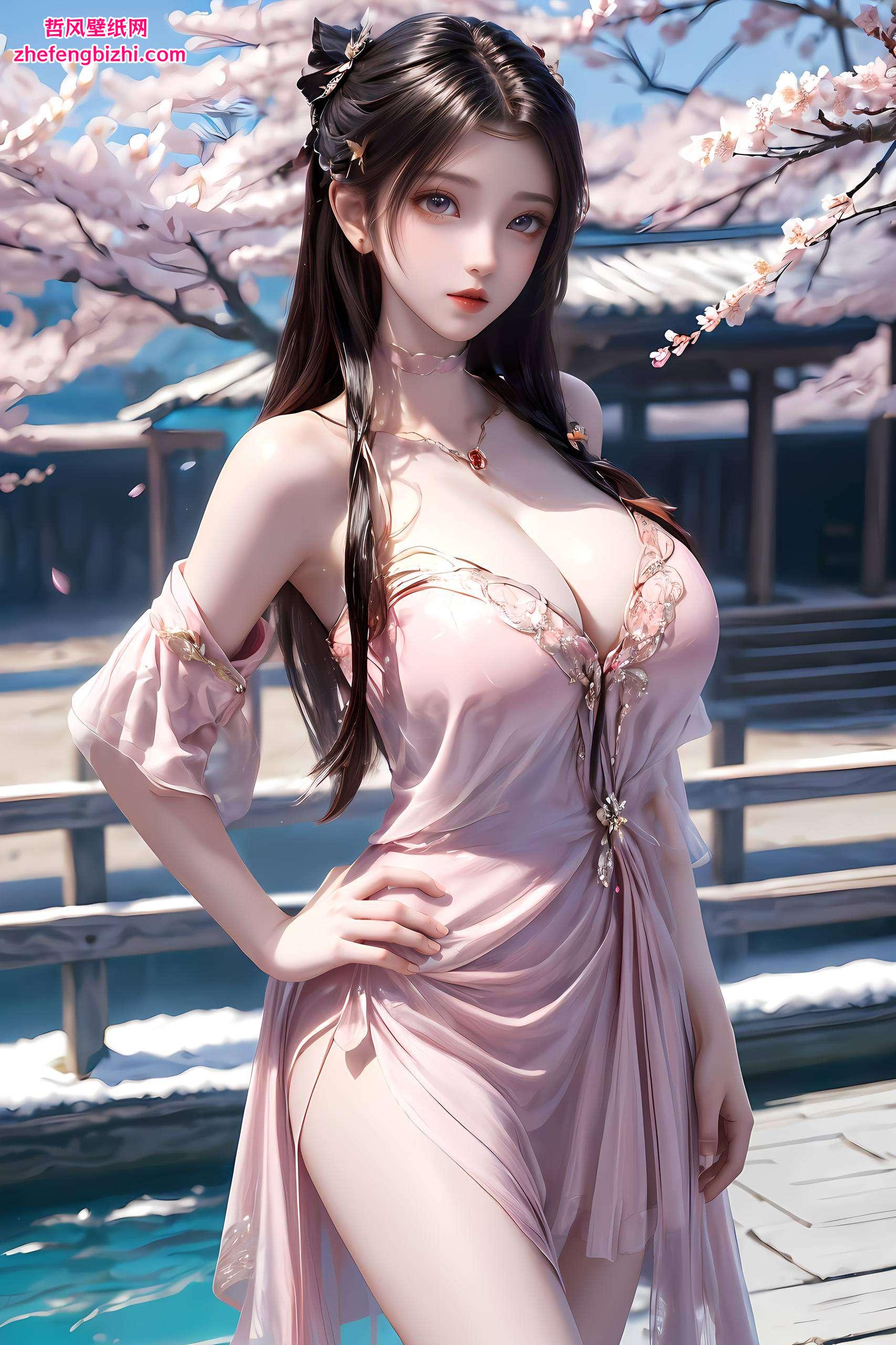 这些壁纸成为了无数动漫迷心中的女神