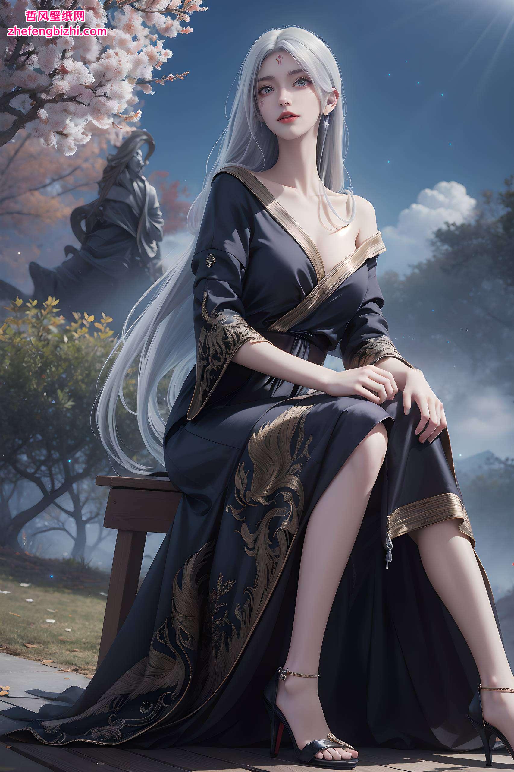 准备好眼睛 feast（盛宴）了吗？小白同学在国漫界可是有着“颜值担当”的美誉哦！这不不仅美得让人心动