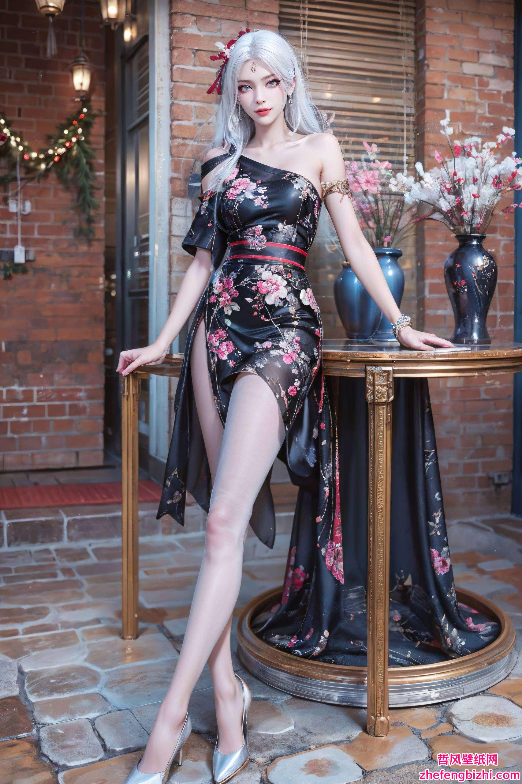以其清新脱俗的气质和温柔婉约的形象感受动漫美女的魅力