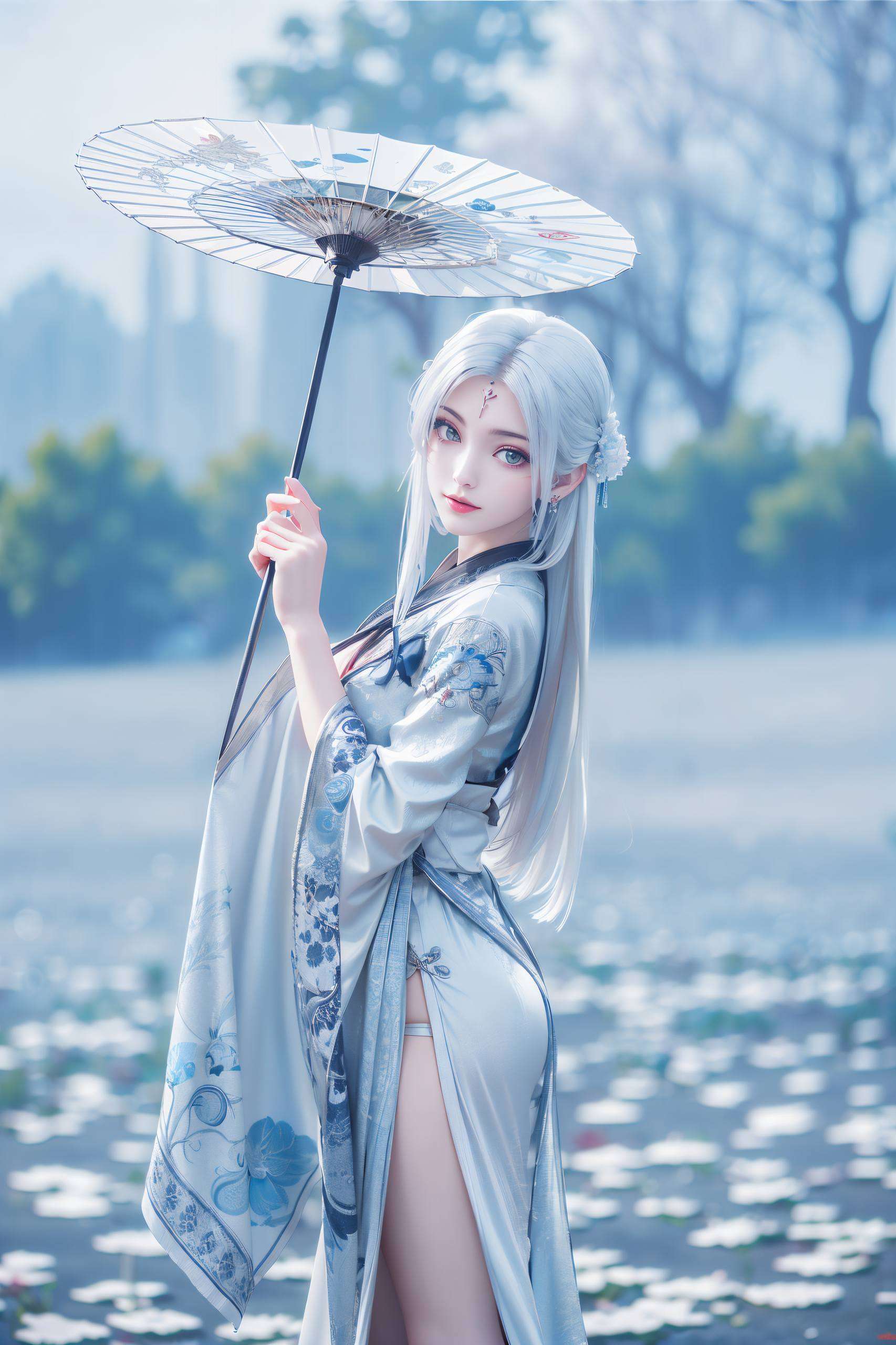 让人不禁沉浸在这份美好之中将诛仙的仙气与国漫女神的柔美完美融合
