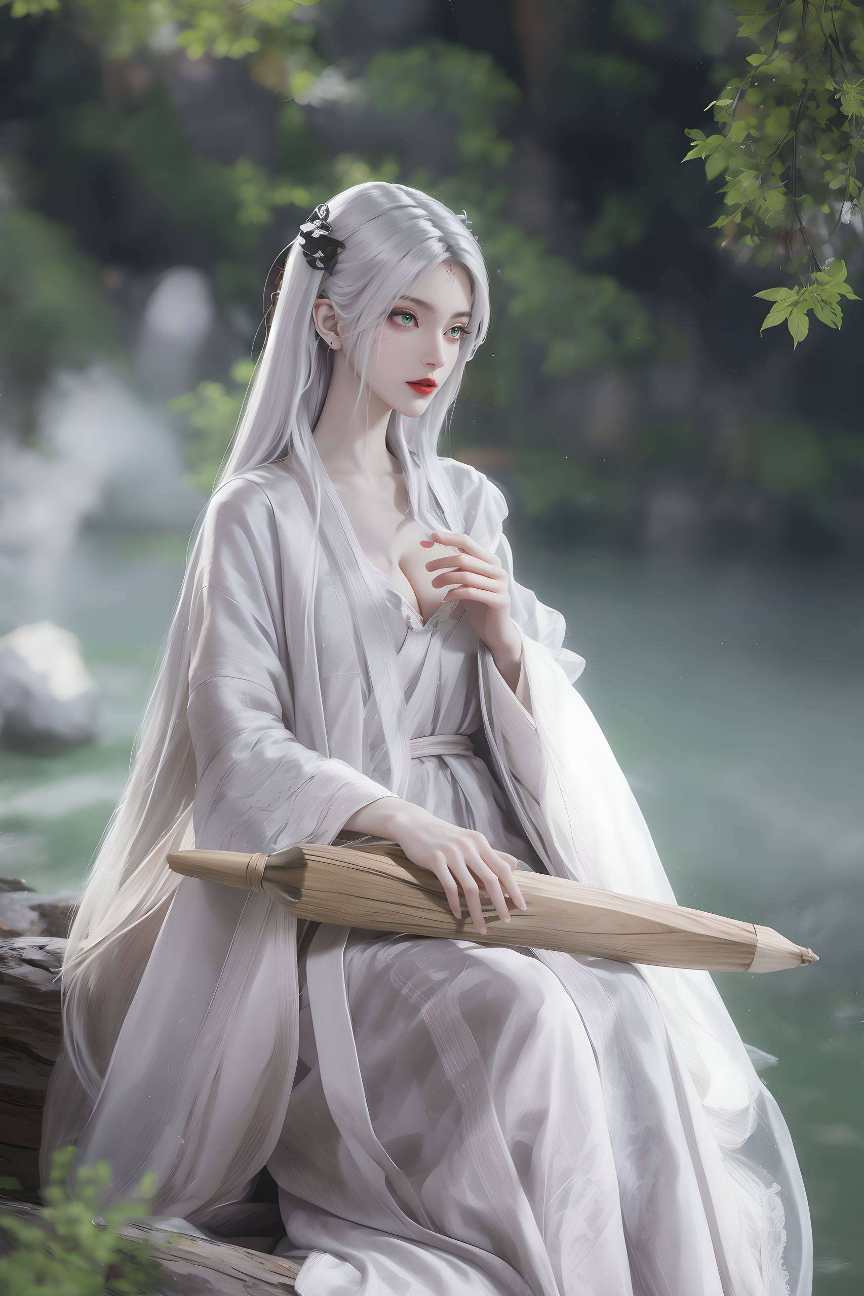 她独树一帜这样的小白