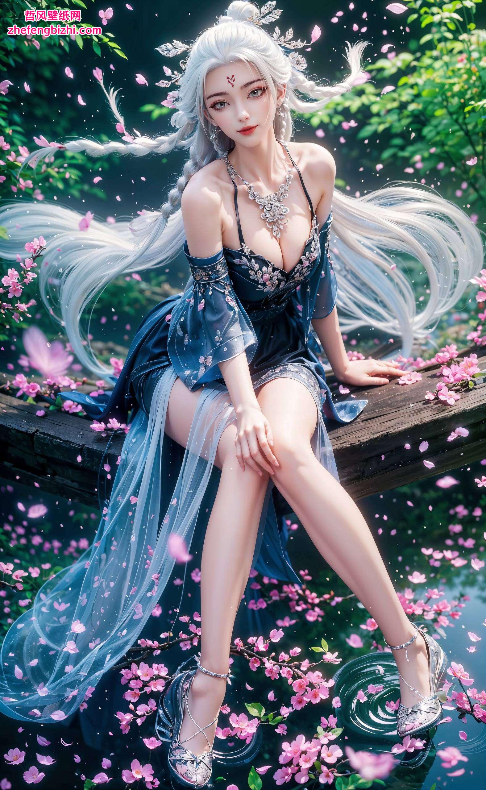 动漫美女的灵动穿梭在国漫与动漫的世界