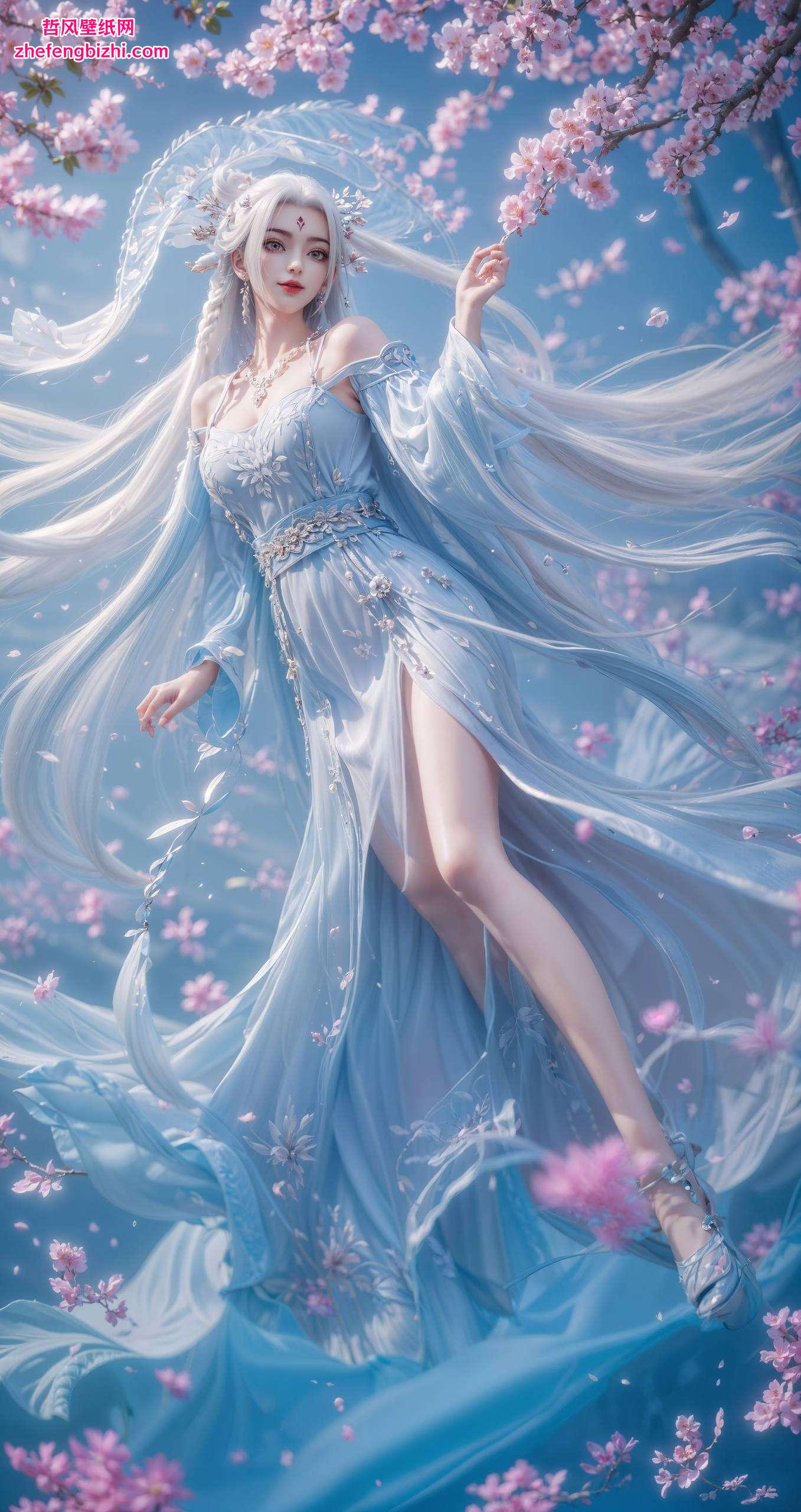 以细腻的笔触描绘出国漫女神的柔美与坚韧动漫美女的魅力